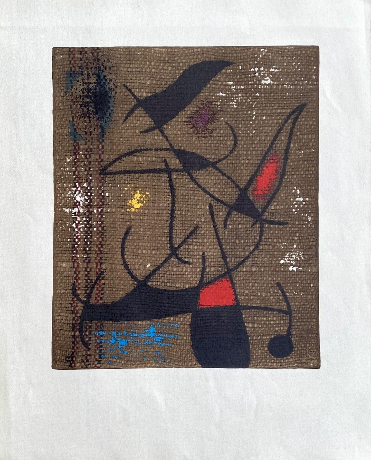 Joan Mir, Composition (Cramer 105), Femmes, Hliogravure