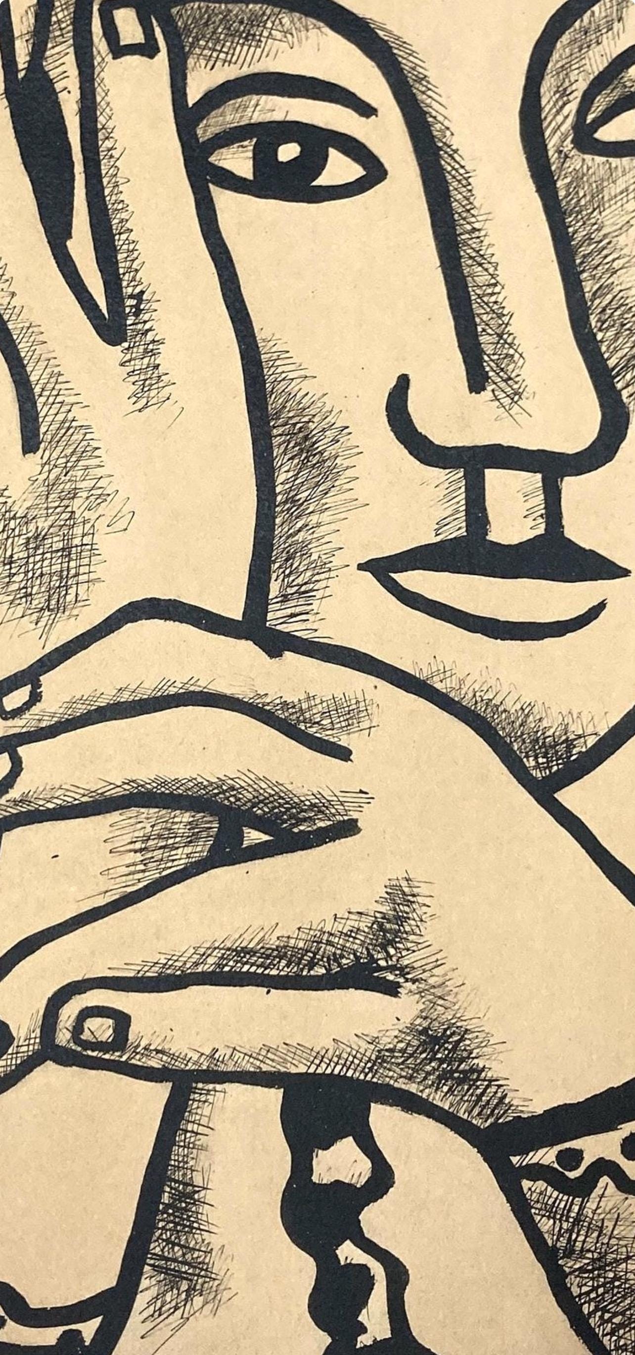 Fernand Lger, Composition, Contrastes, Lithograph