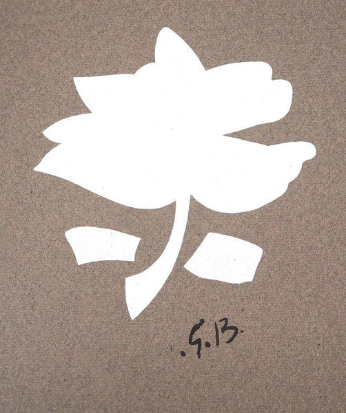 Georges Braque, Composition (Vallier 153), Le Tir L'Arc Mis En Lumire Par Georges Braque, Lithograph
