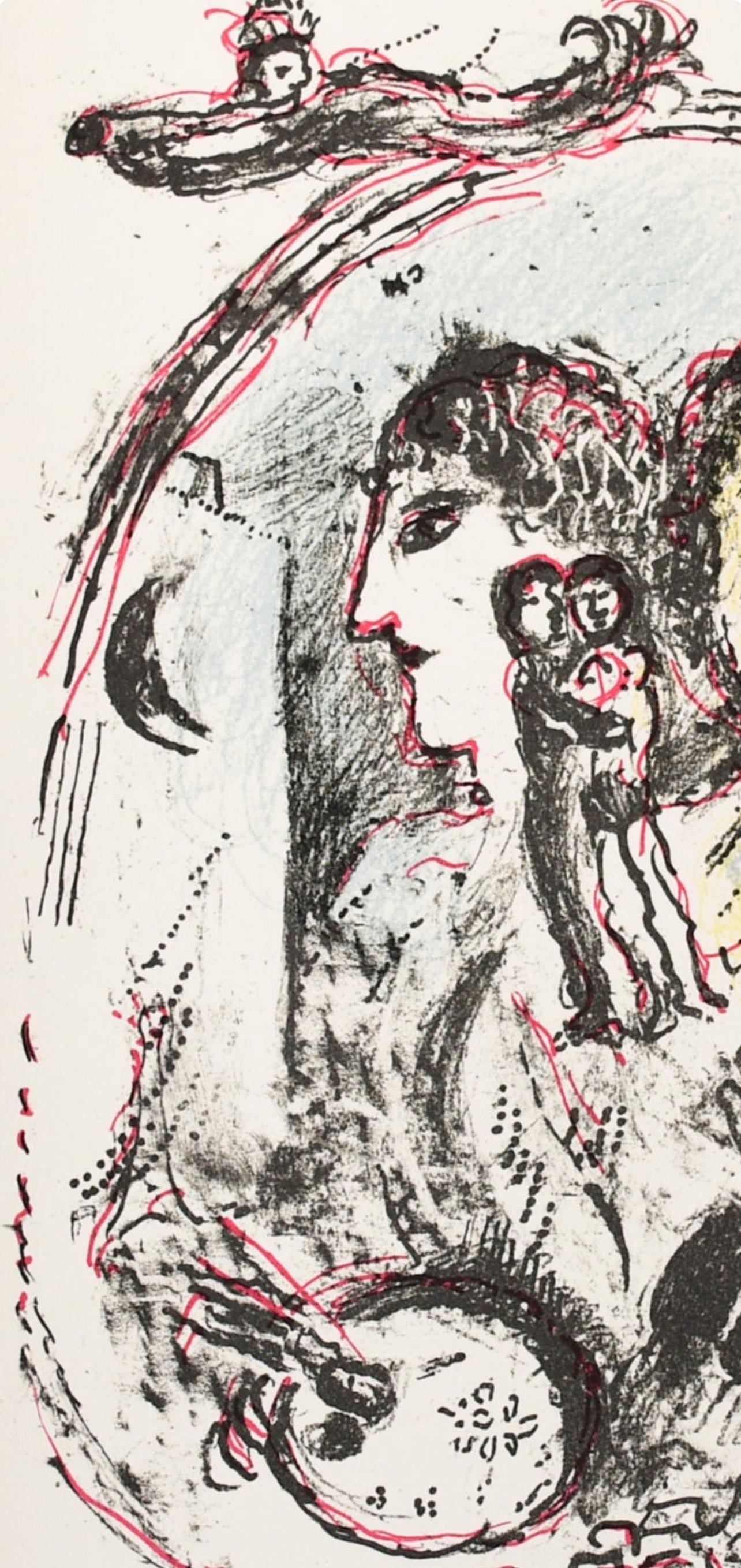 Marc Chagall, Composition (Mourlot 668-677), La Ferie Et Le Royaume, Lithograph