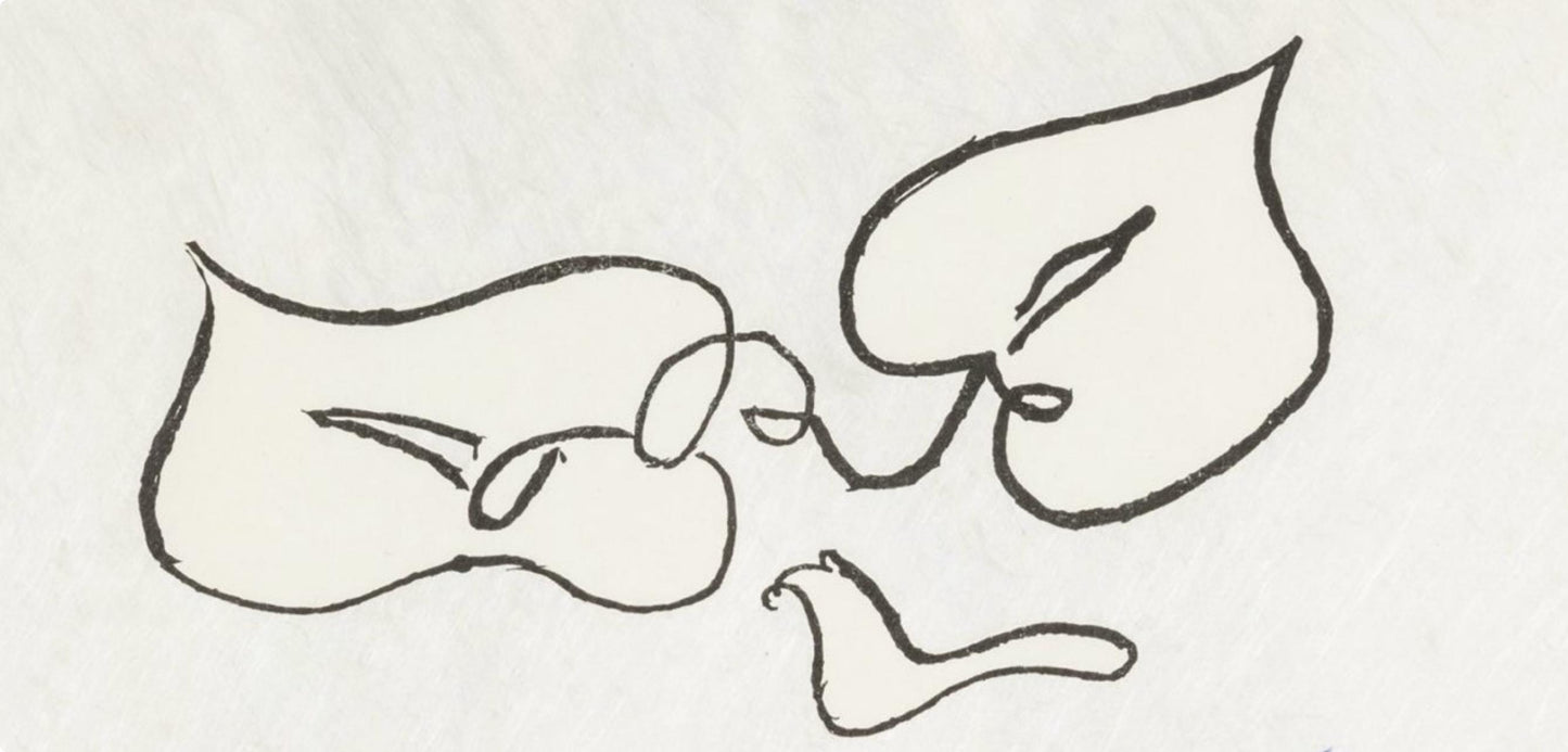 Georges Braque, Composition (Vallier 143), La Libert Des Mers, Lithograph