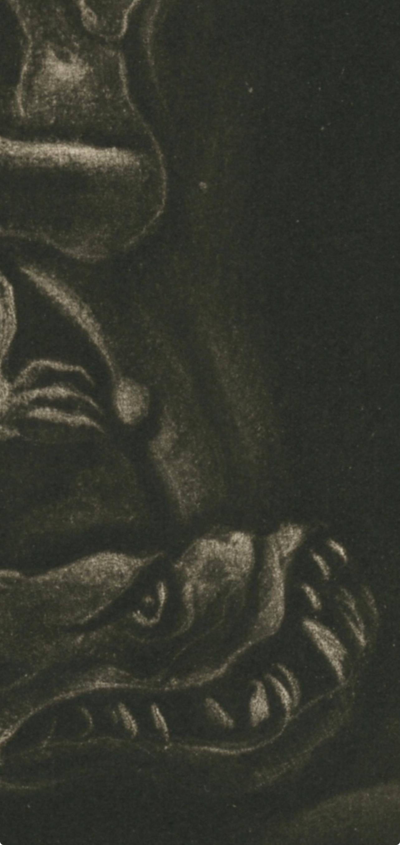 Jean Gabriel Daragns, Composition, Jours De Gloire, Histoire De La Libration De Paris, Etching