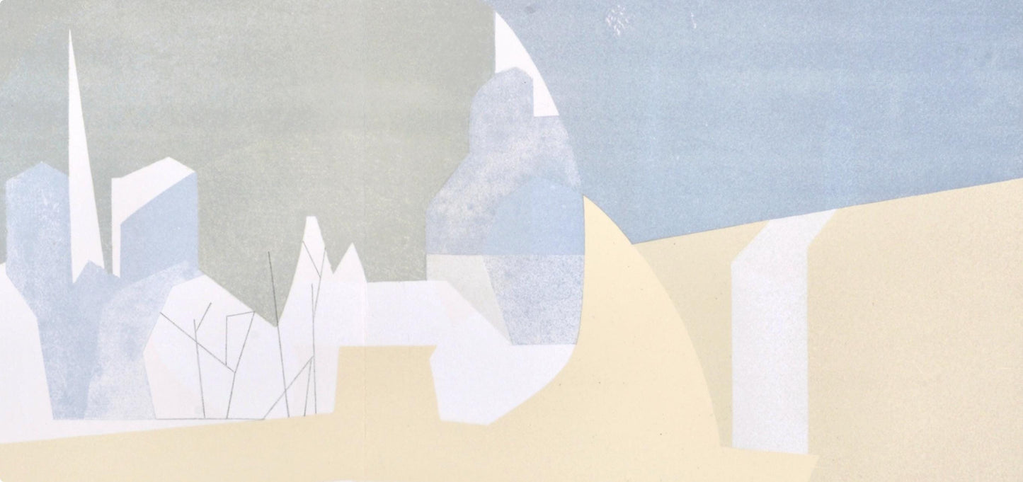 Andr Beaudin, Ville Et Paquebot, Regards Sur Paris, Lithograph