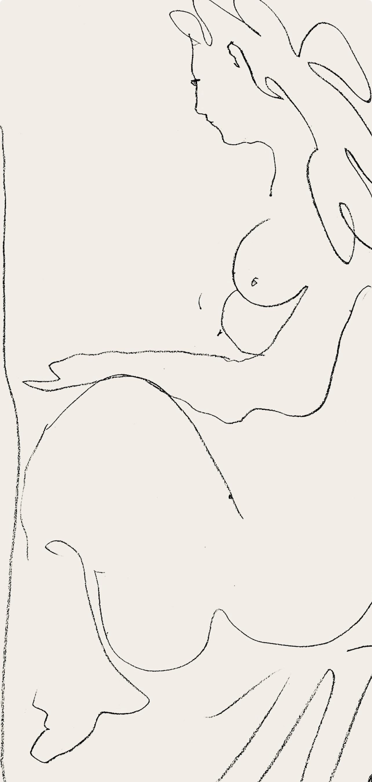 Pablo Picasso, Le Peintre Et Son Modle (Mourlot 355; Bloch 1036), Regards Sur Paris, Lithograph