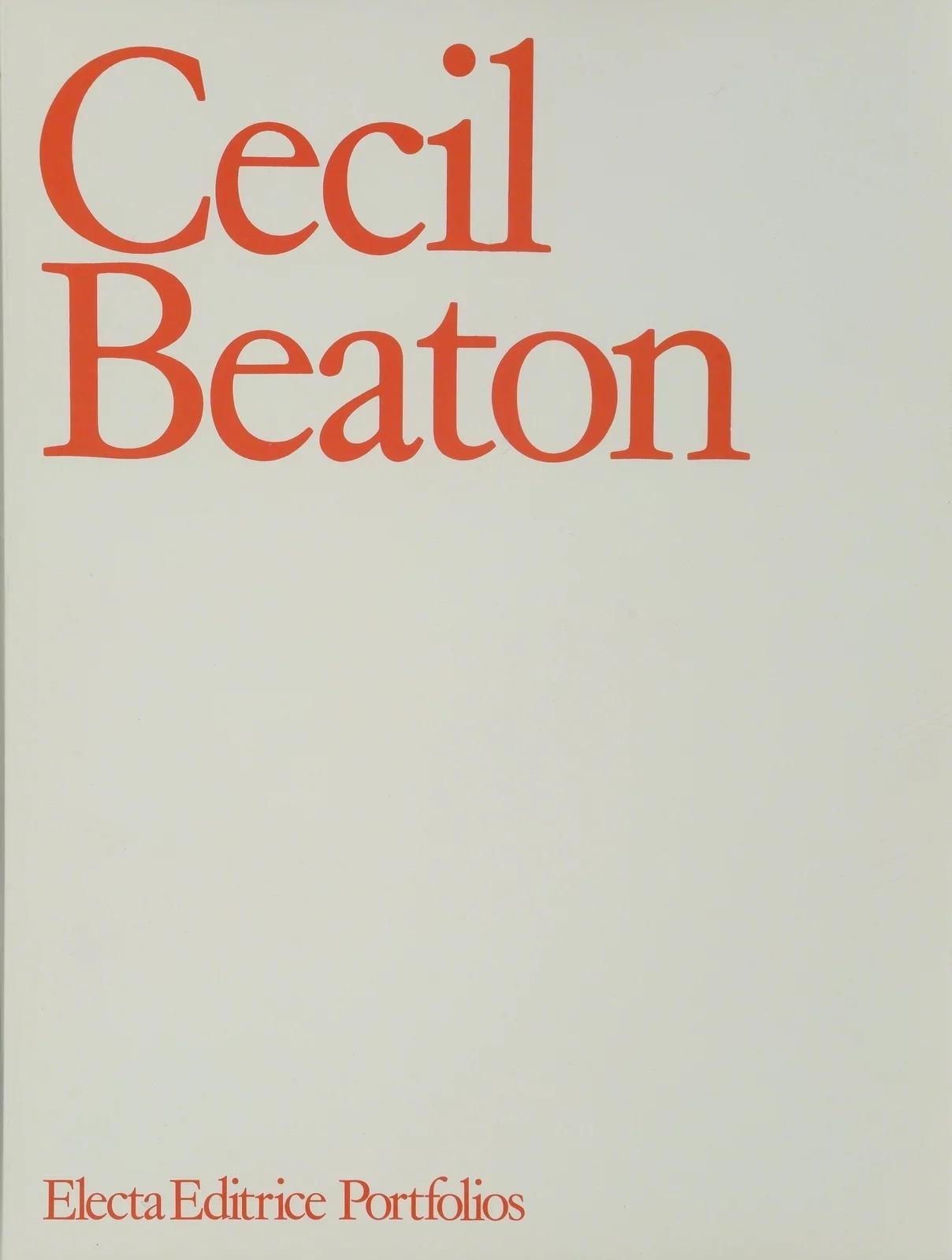 Cecil Beaton, Gary Cooper, Cecil Beaton, Electa Editrice Portfolios, Hliogravure