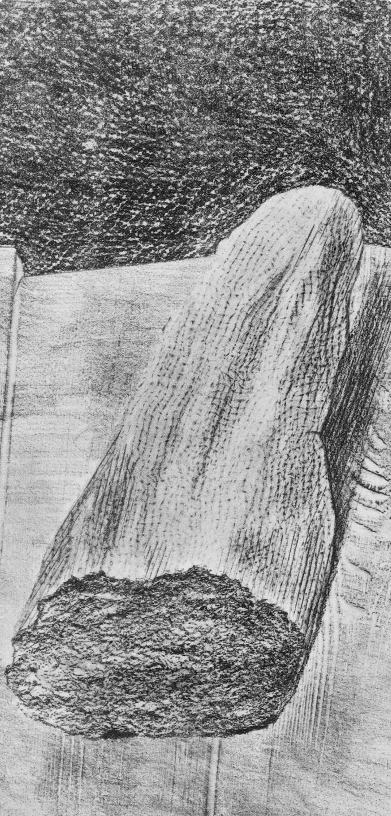 Max Ernst, Composition (Spies/Leppien 222), Histoire Naturelle, Lithograph