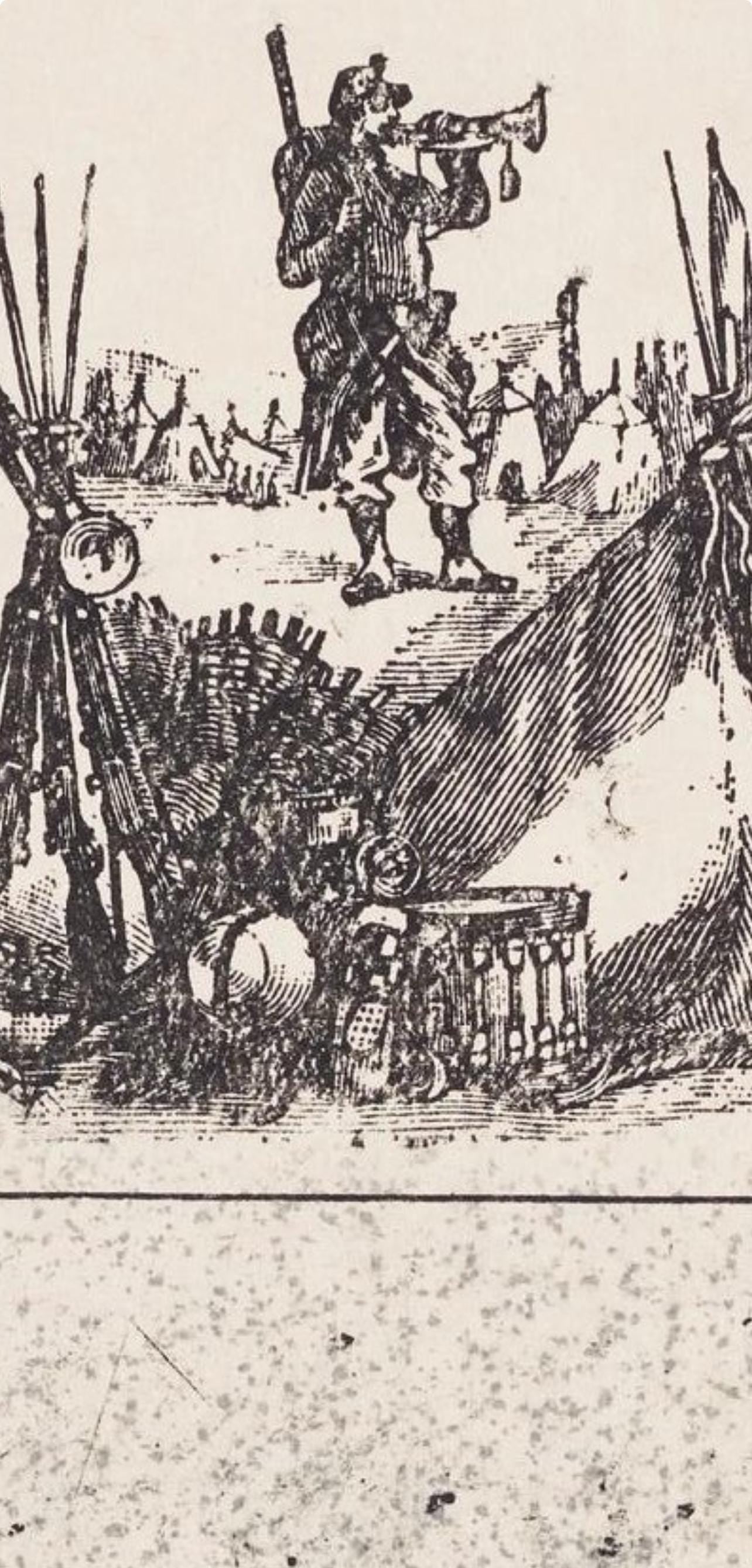 Max Ernst, Composition (Spies/Leppien 218), La Ballade Du Soldat, Lithograph