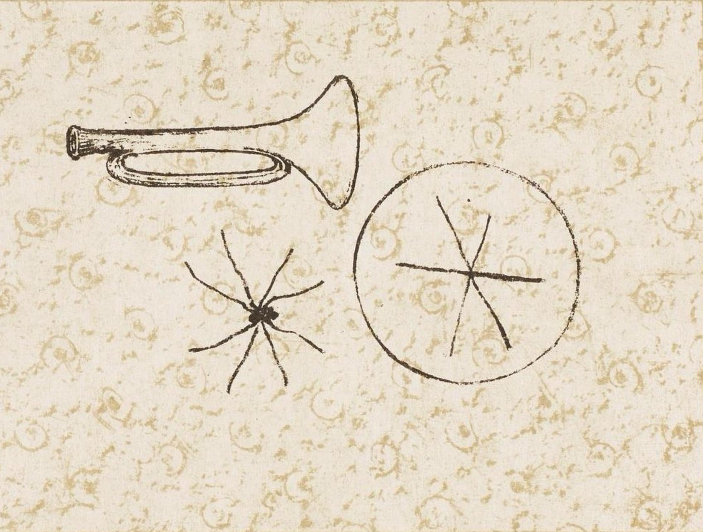 Max Ernst, Composition (Spies/Leppien 218), La Ballade Du Soldat, Lithograph
