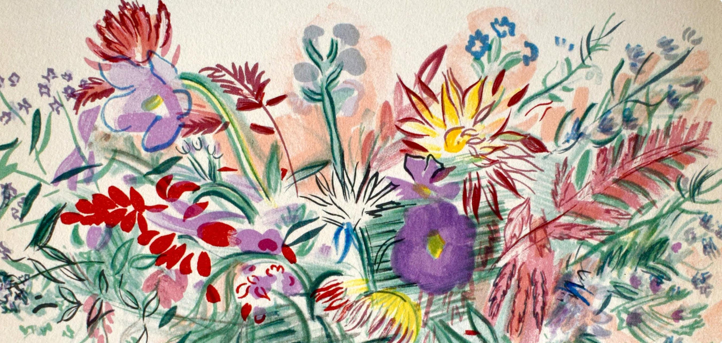 Raoul Dufy, Composition, Les Peintres Mes Amis, Lithograph