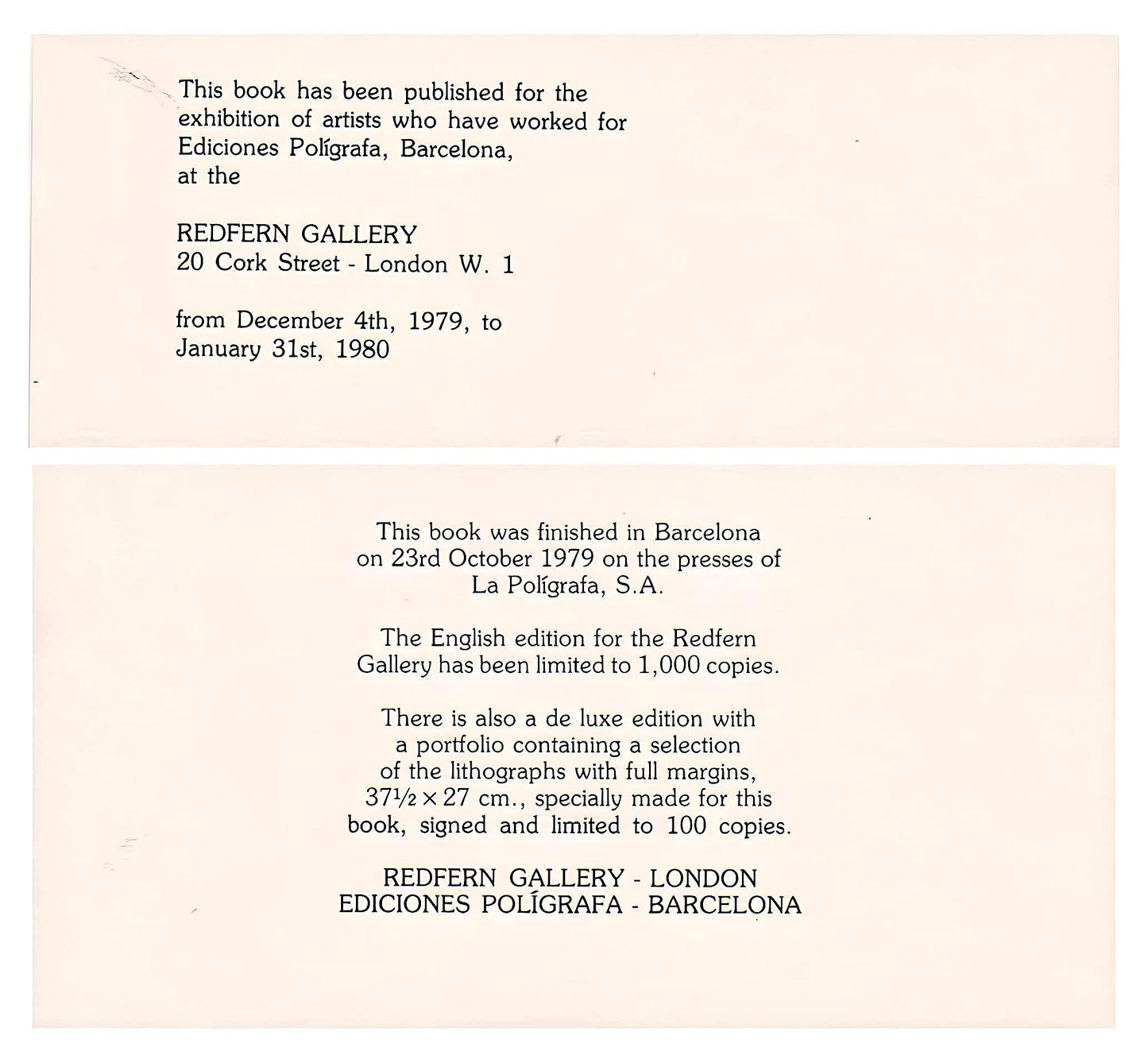 Herv Tlmaque, Composition, Ediciones Polgrafa, Redfern Gallery, Lithograph