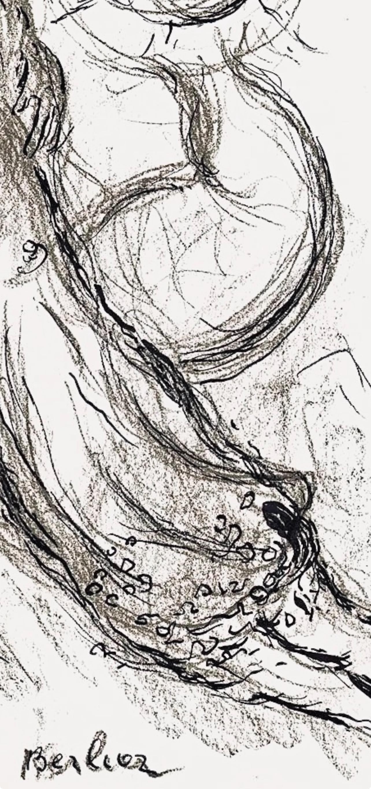 Marc Chagall, Composition (Cramer 61), Le Plafond De L'Opra De Paris, Lithograph