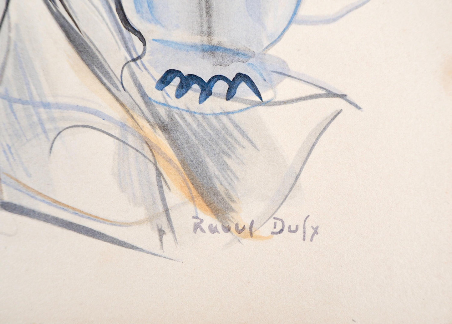 Raoul Dufy, Composition, Eaux-De-Vie, Esprit De La Fleur Et Du Fruit, Lithograph