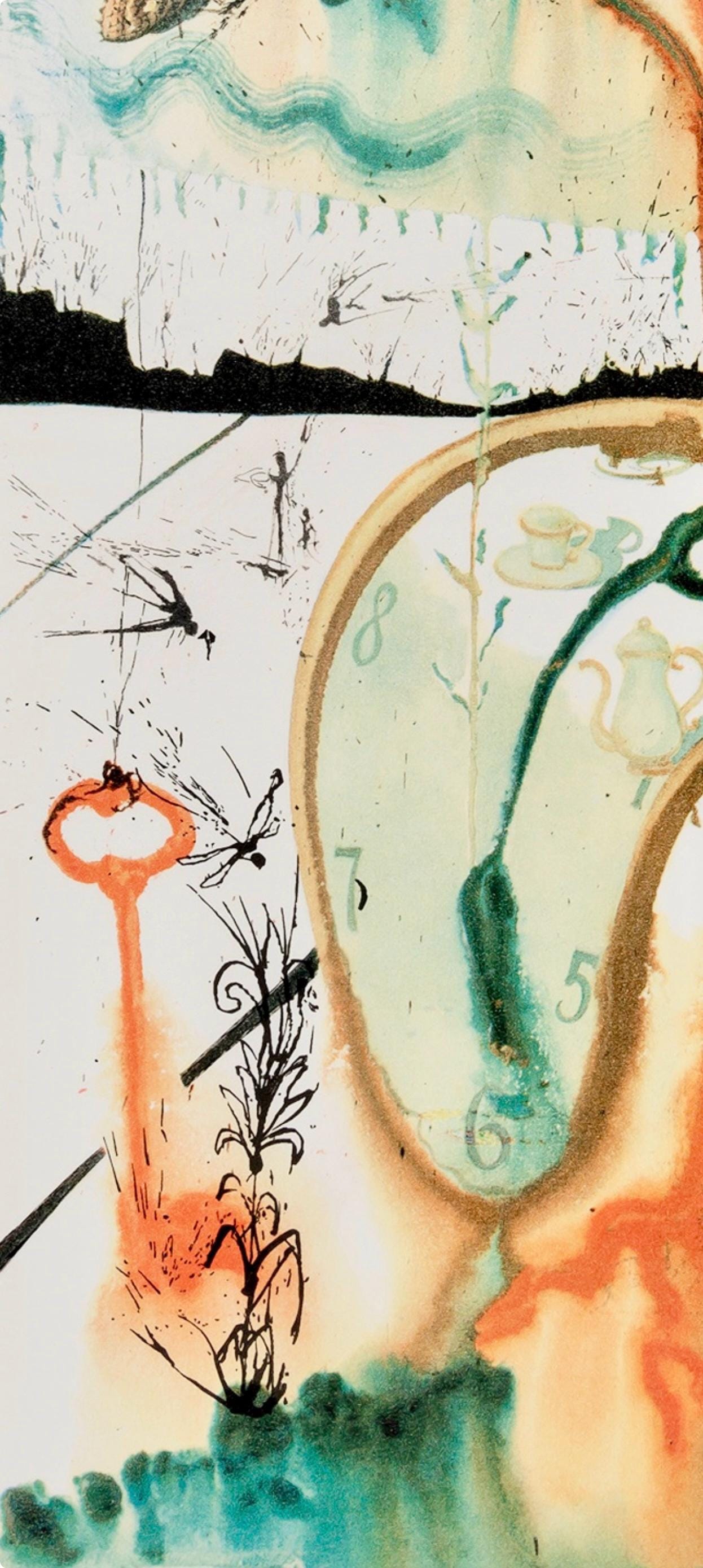 Salvador Dal, Composition (Field 69-5, A-M), Alice'S Adventures In Wonderland, Hliogravure