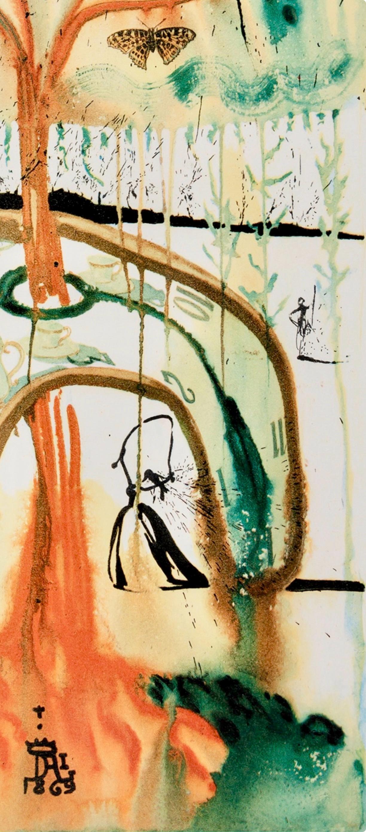 Salvador Dal, Composition (Field 69-5, A-M), Alice'S Adventures In Wonderland, Hliogravure