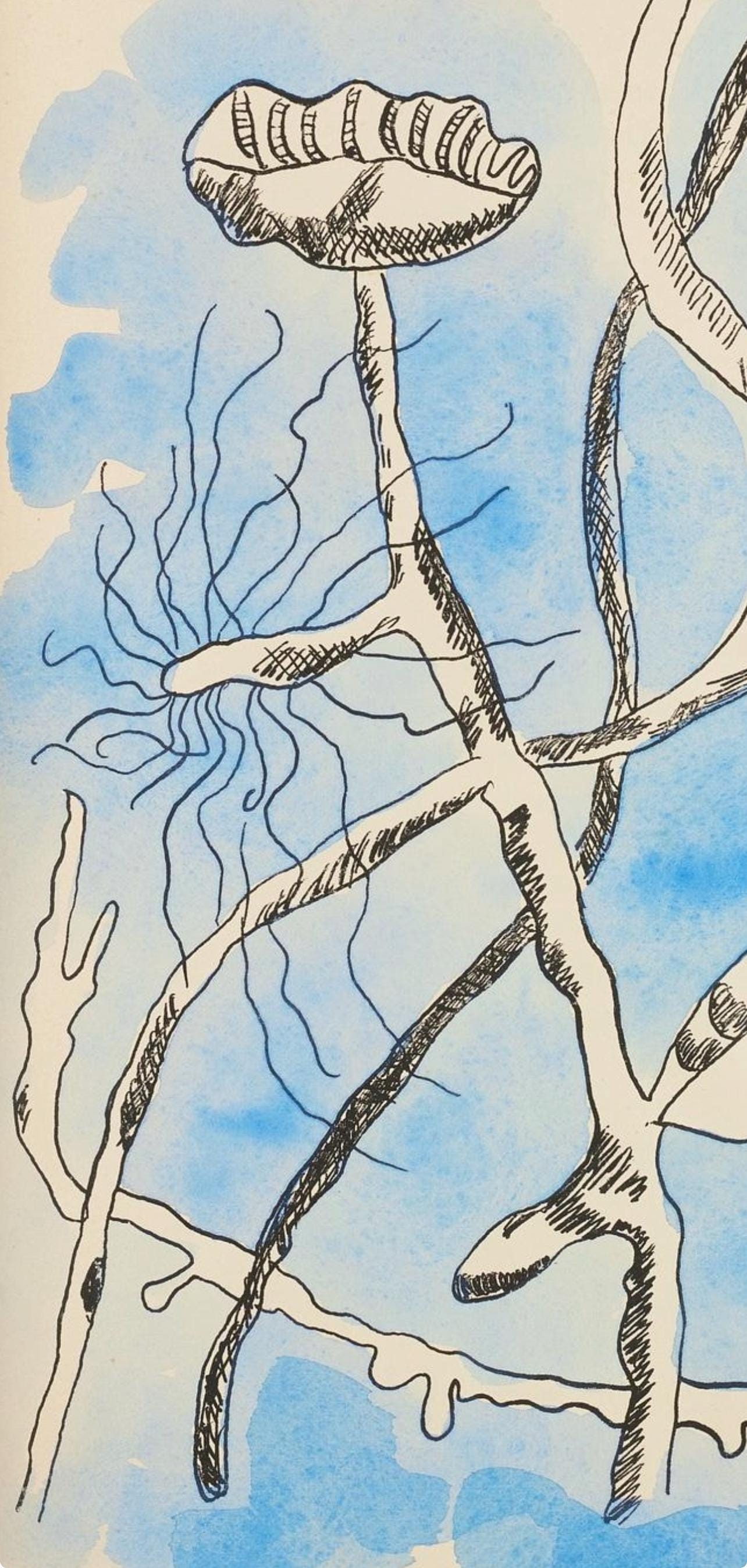 Fernand Lger, Composition (Saphire 24-38), Les Illuminations, Lithograph