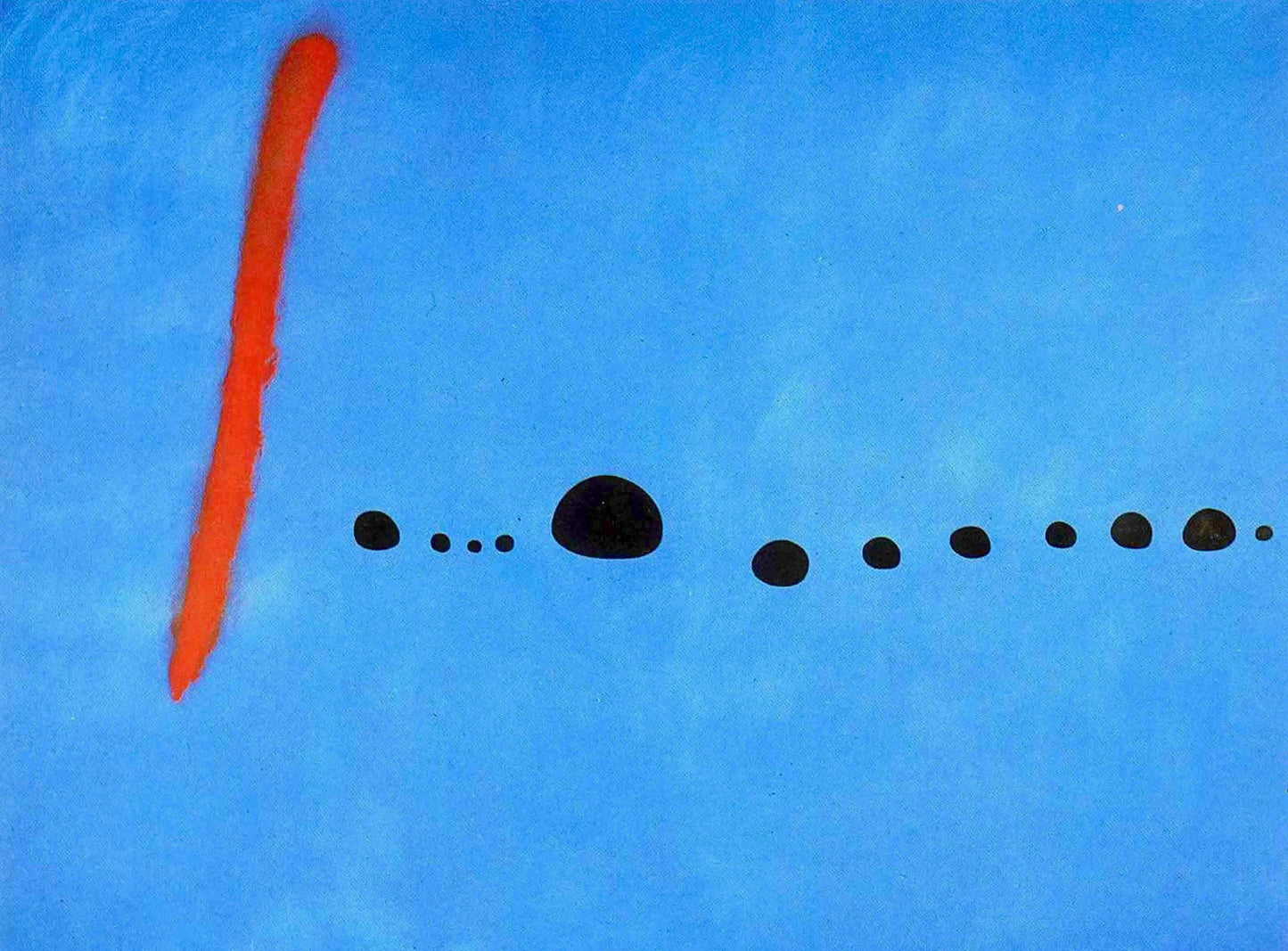 Joan Mir, Composition (Cramer 69; Dupin 292; Mourlot 286-294), Mir 1959-1960, Lithograph