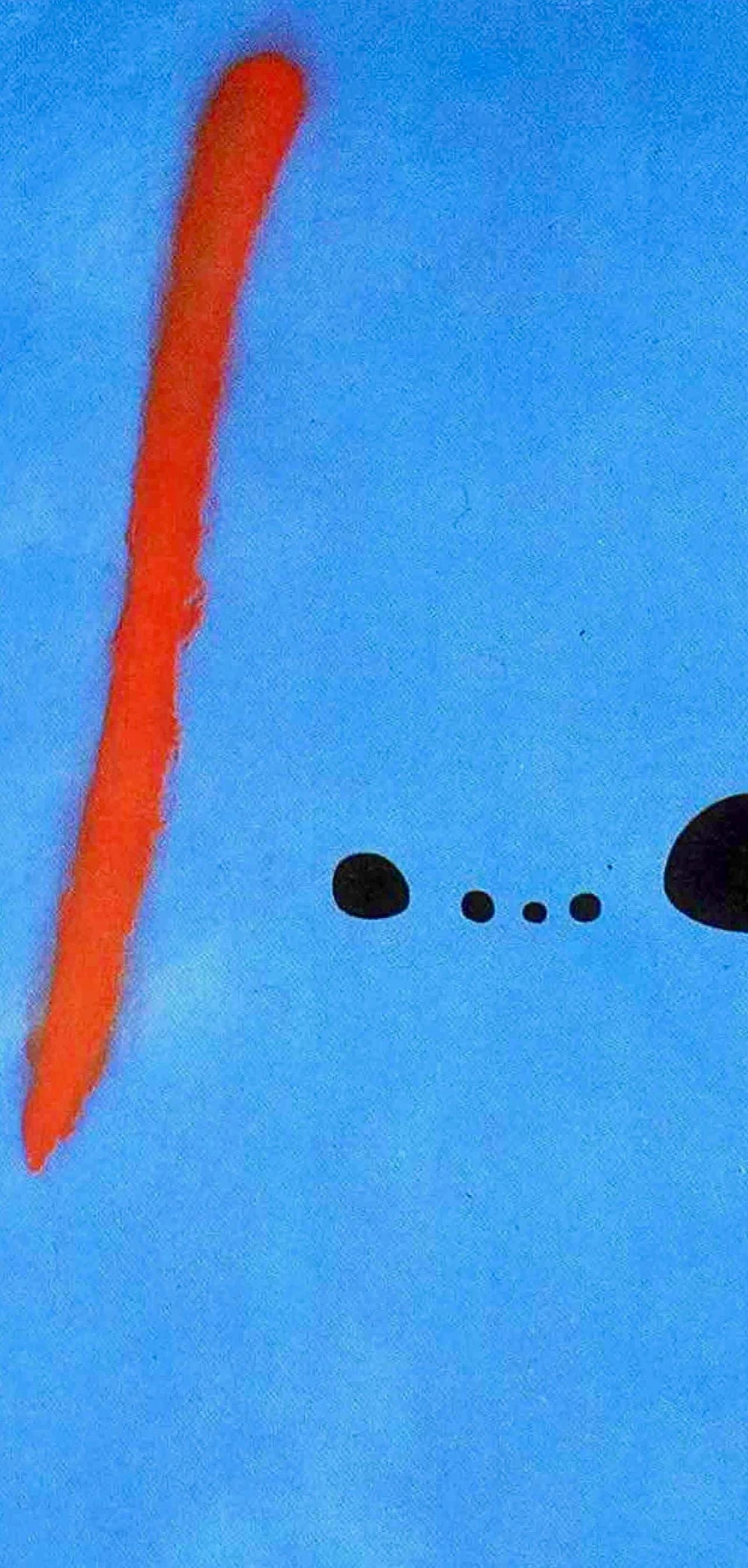 Joan Mir, Composition (Cramer 69; Dupin 292; Mourlot 286-294), Mir 1959-1960, Lithograph