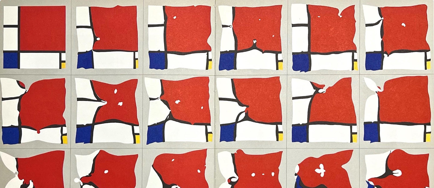 Pol Bury, Composition, Hommage Aim Et Marguerite Maeght, Derrire Le Miroir, Lithograph