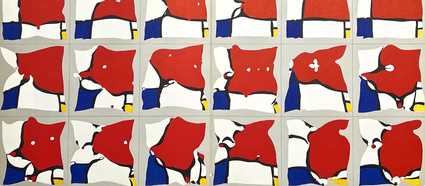 Pol Bury, Composition, Hommage Aim Et Marguerite Maeght, Derrire Le Miroir, Lithograph