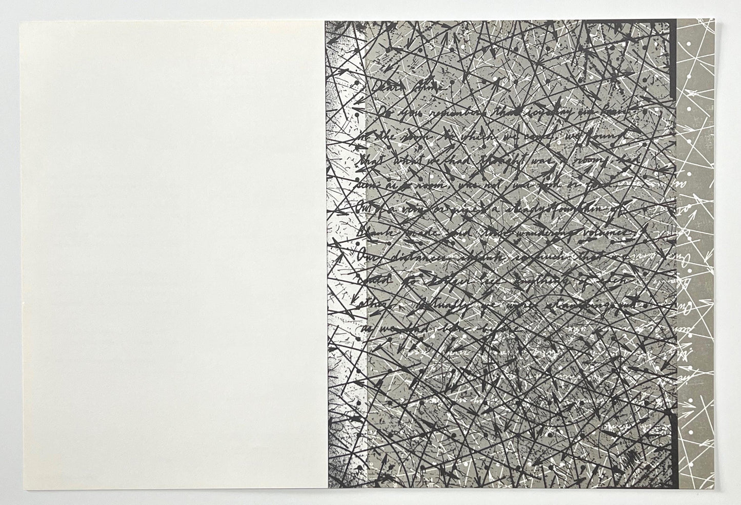 Shusaku Arakawa ?? ??, Composition, Hommage Aim Et Marguerite Maeght, Derrire Le Miroir, Lithograph