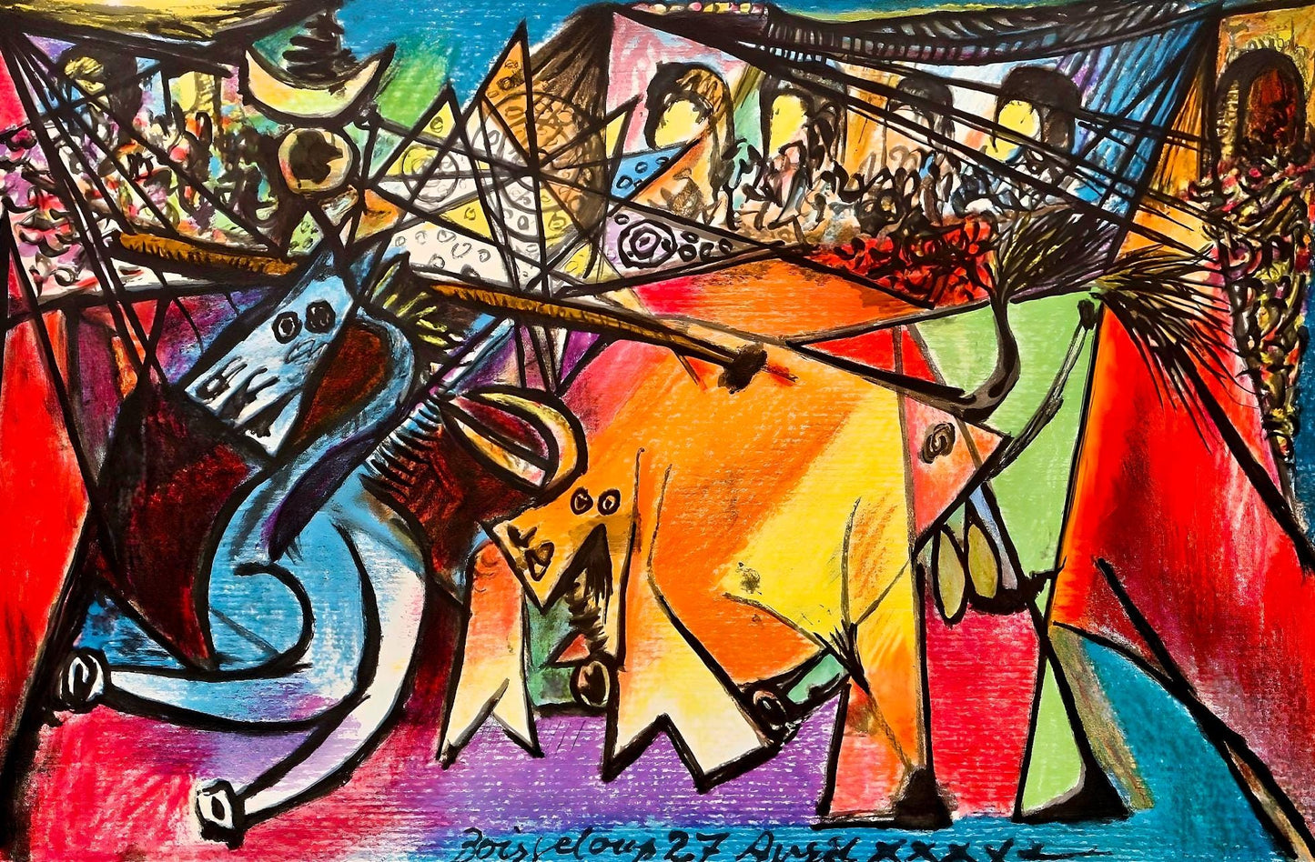 Pablo Picasso, Composition, Picasso 1930-1935, Cahiers D'Art, Lithograph