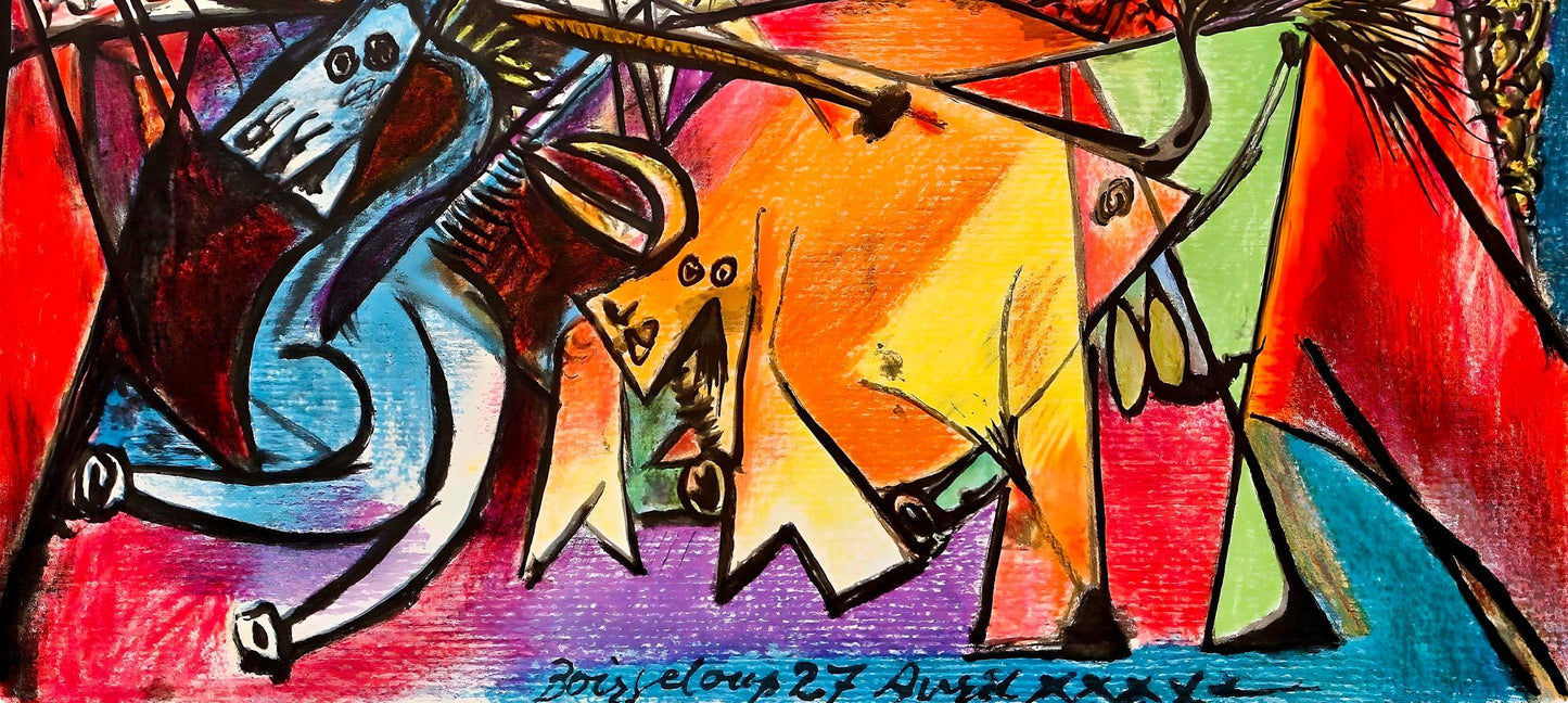 Pablo Picasso, Composition, Picasso 1930-1935, Cahiers D'Art, Lithograph
