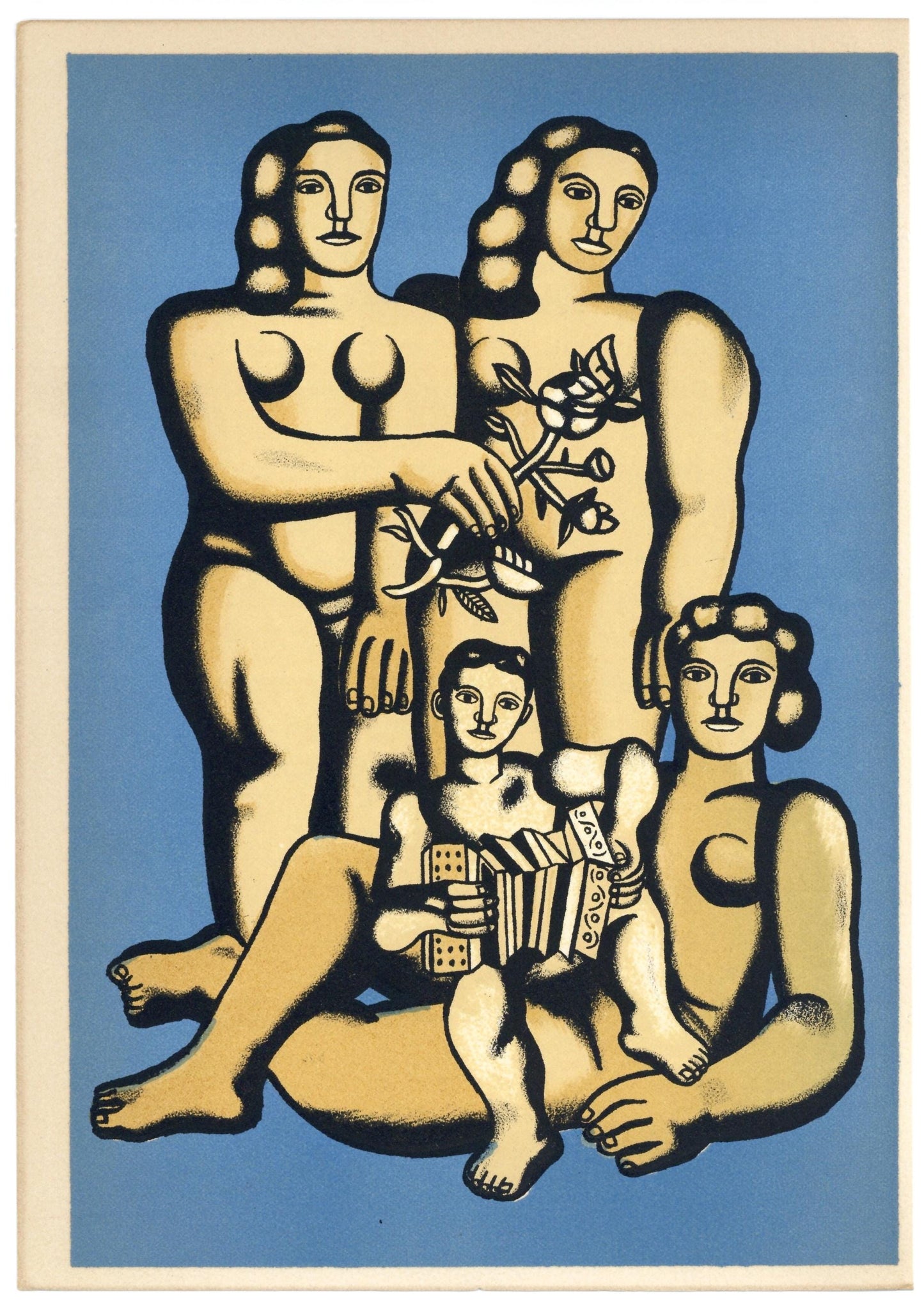 Fernand Lger, Composition, Mon Ami Lger, Lithograph