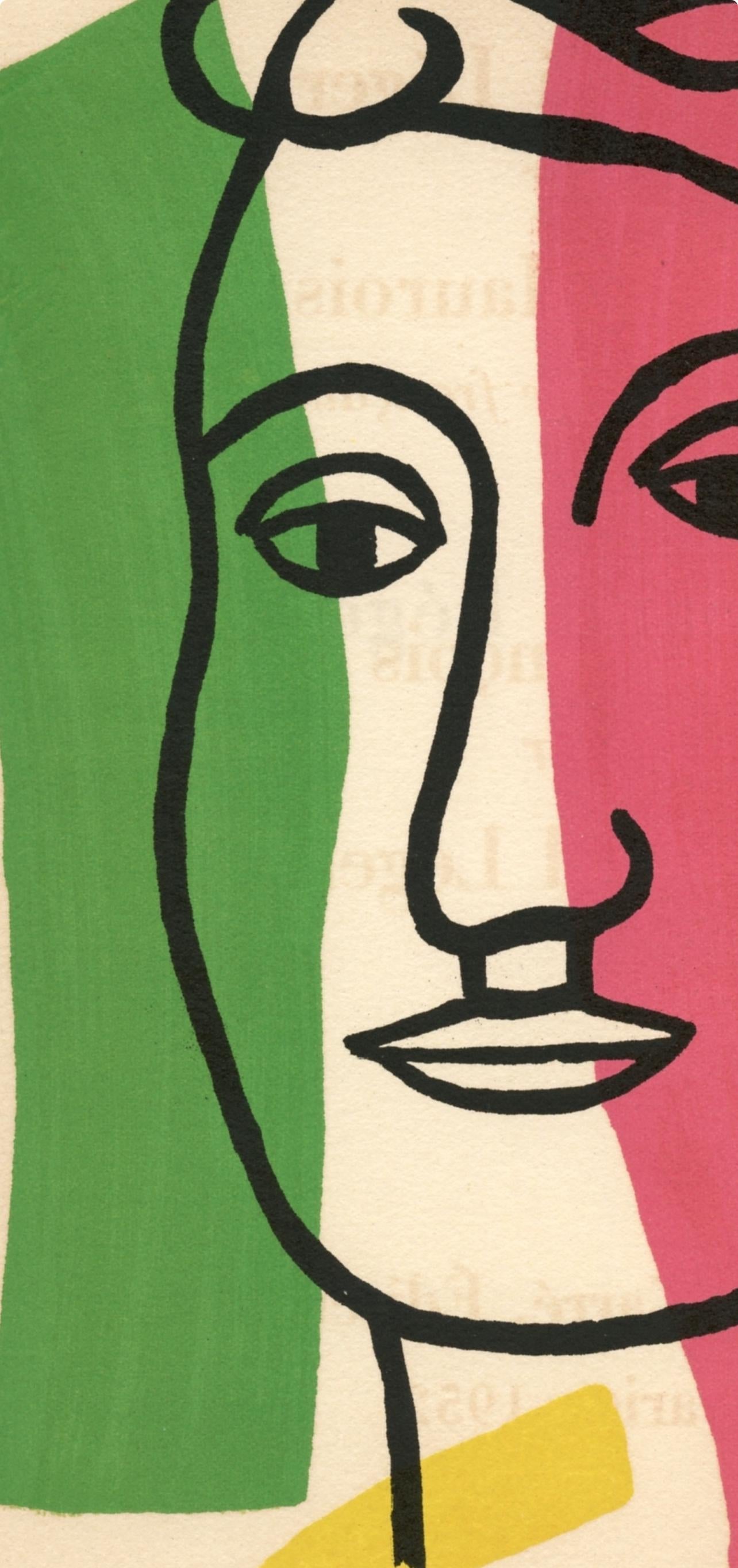 Fernand Lger, Composition, Mon Ami Lger, Lithograph