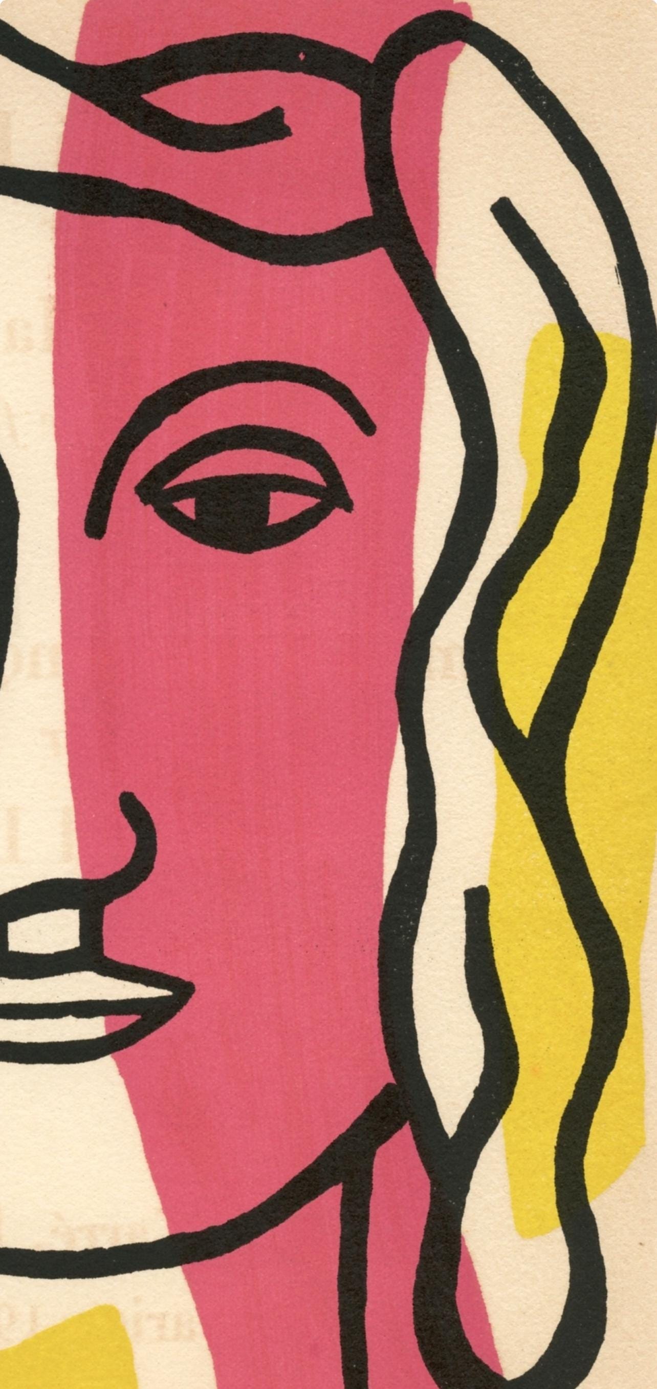 Fernand Lger, Composition, Mon Ami Lger, Lithograph
