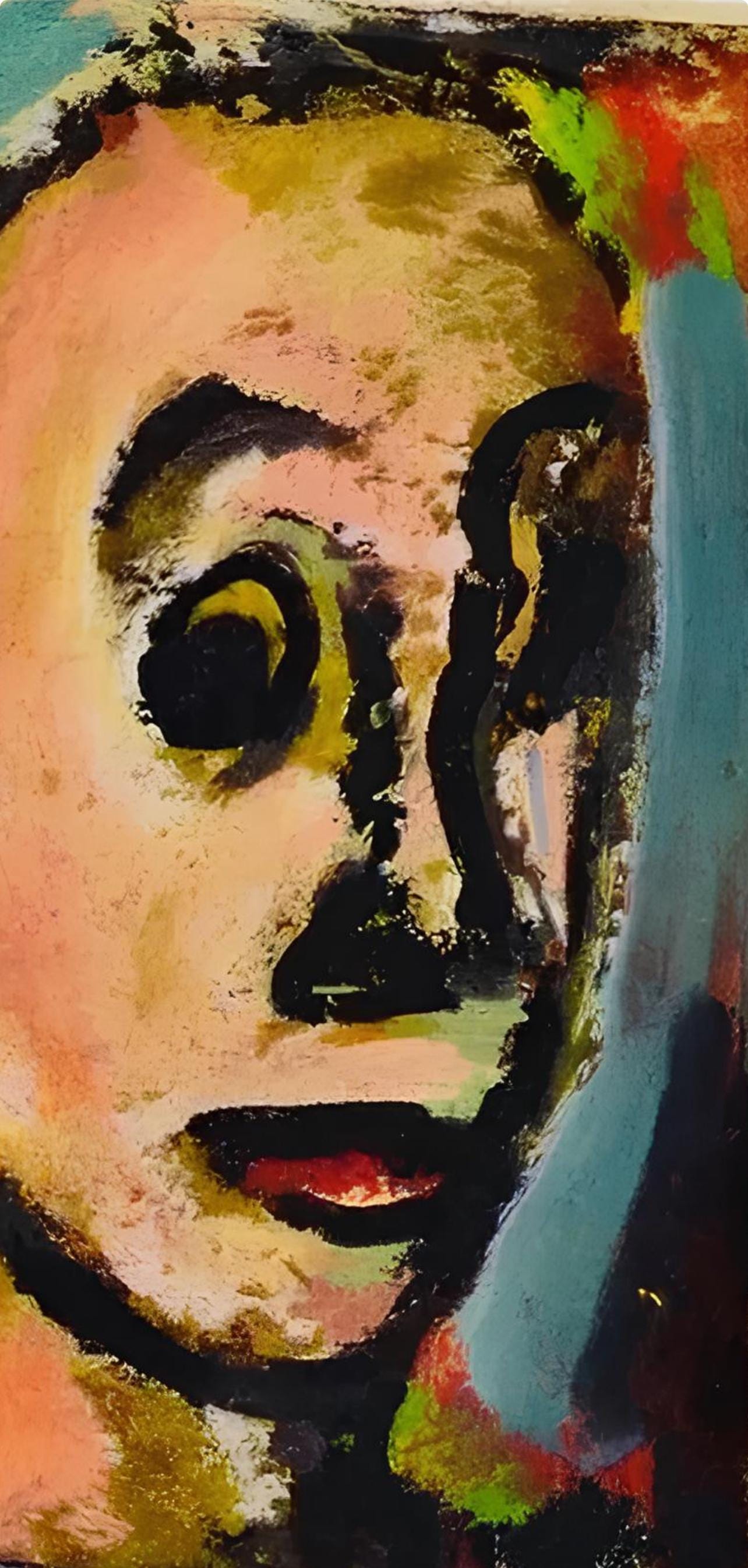 Georges Rouault, Composition, Visages, Dix Tudes De L'Atelier Reproduites En Fac-Simils, Lithograph
