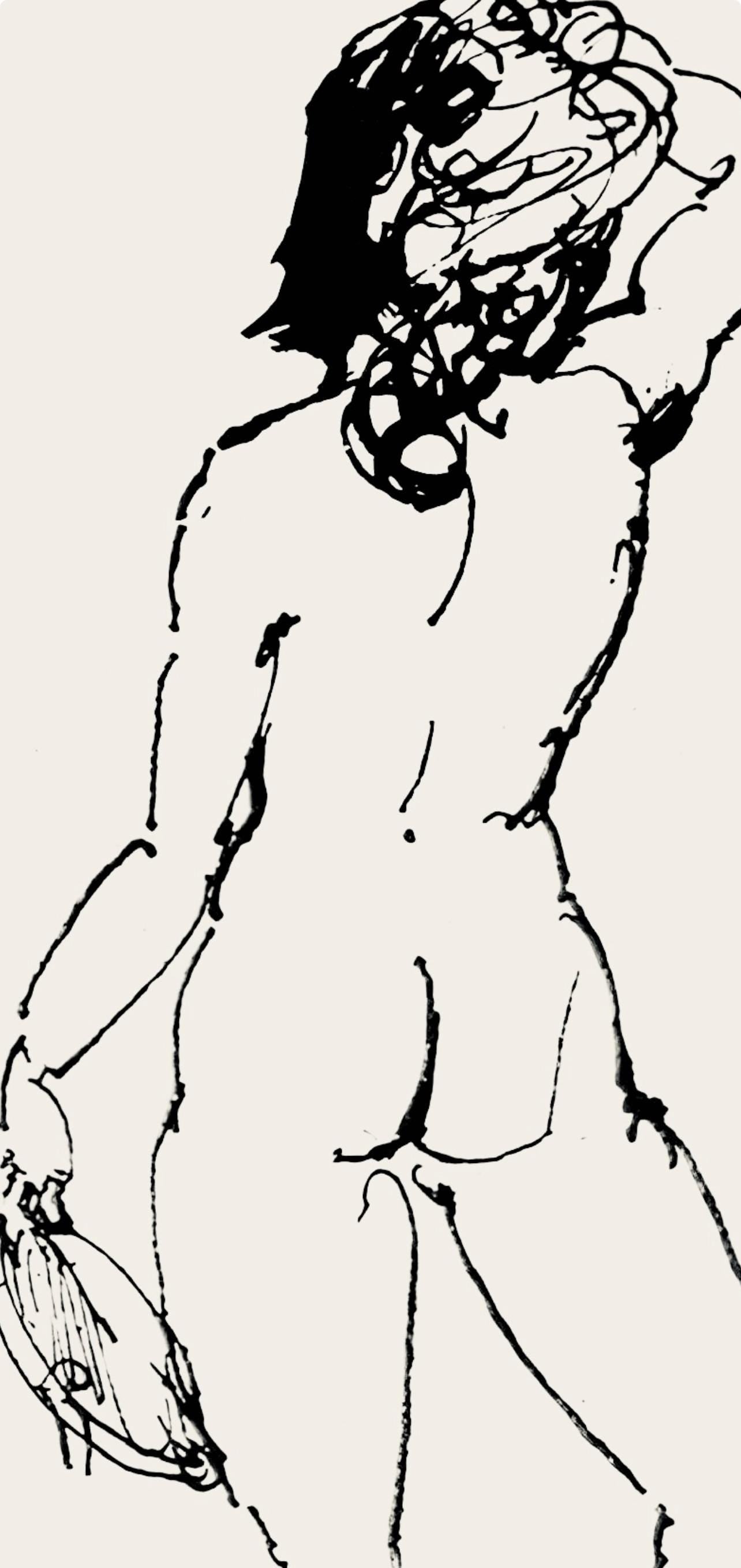 Pablo Picasso, Composition (Hodorisch B2), Le Manuscrit Trouv Dans Un Chapeau, Lithograph