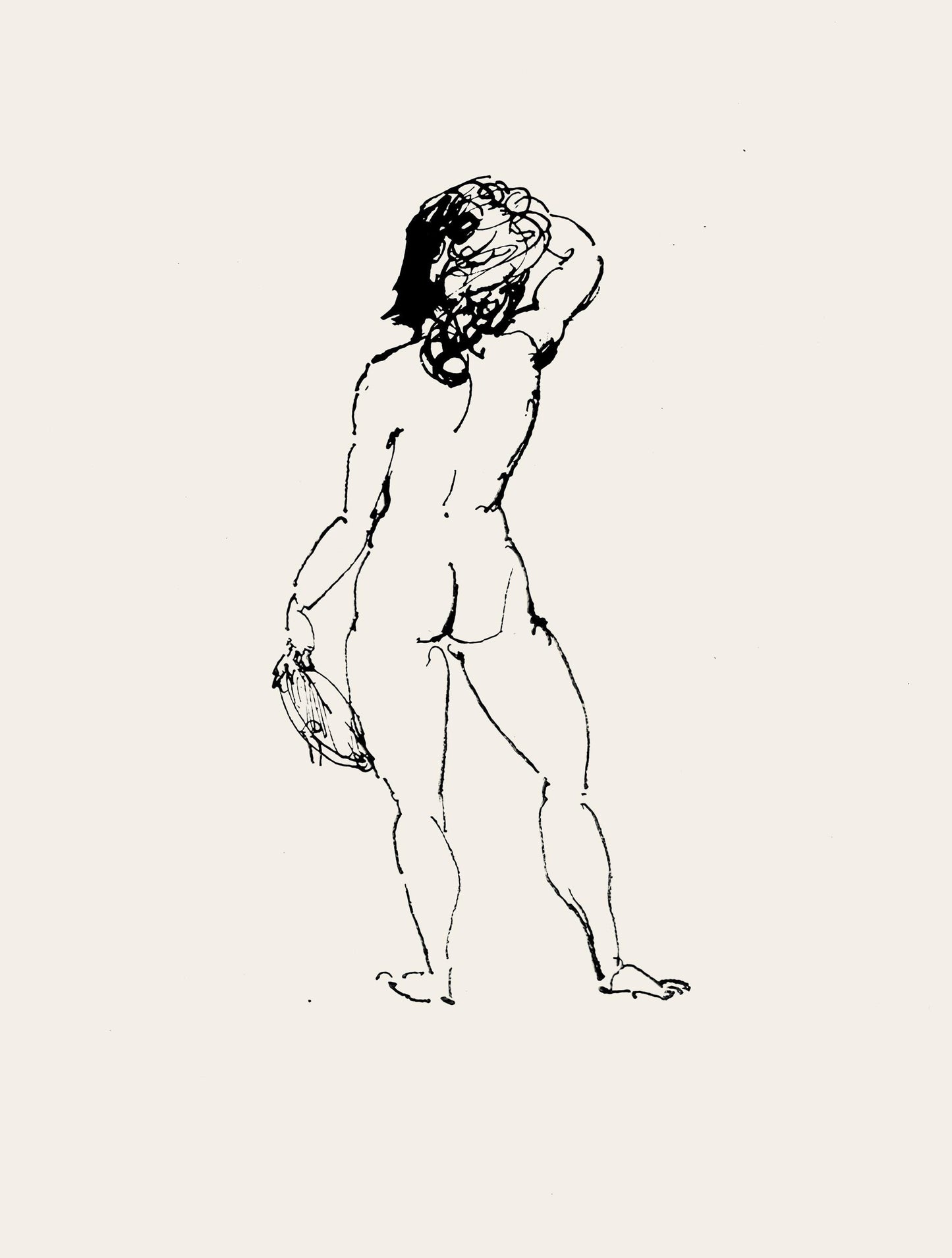Pablo Picasso, Composition (Hodorisch B2), Le Manuscrit Trouv Dans Un Chapeau, Lithograph