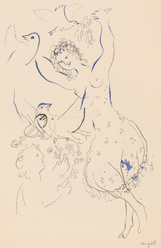 Marc Chagall, Composition, Couleur Amour, Lithograph