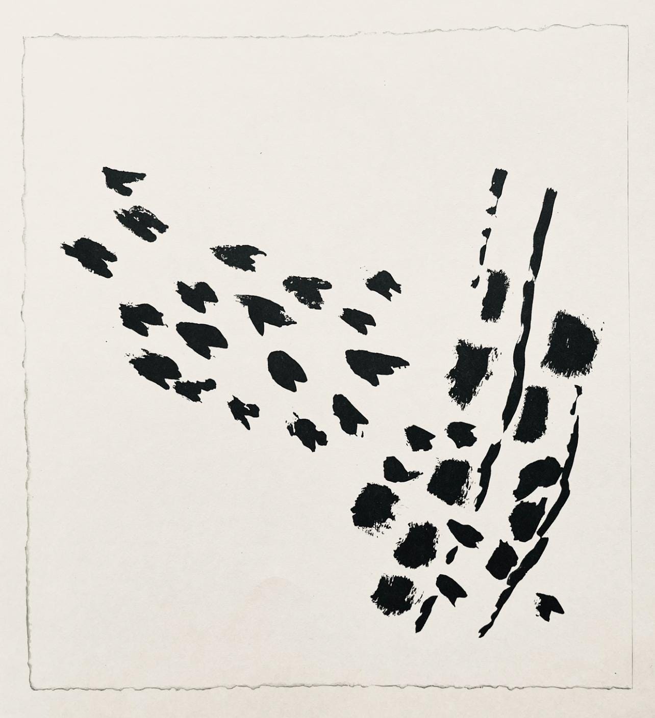 Pierre Tal-Coat, Composition, Derrire Le Miroir, Lithograph