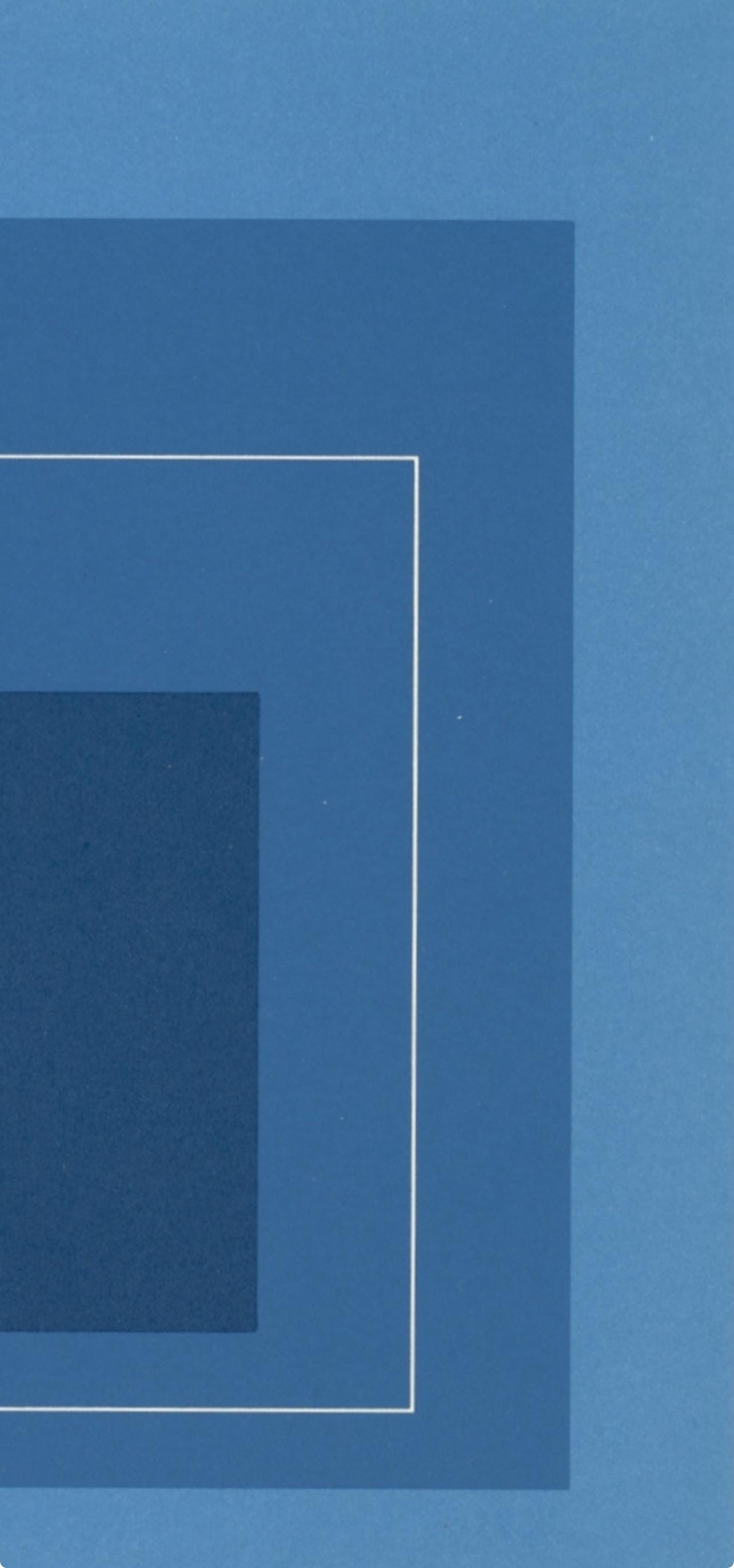 Josef Albers, Homage To The Square, Josef Albers: White Line Squares, Lithograph