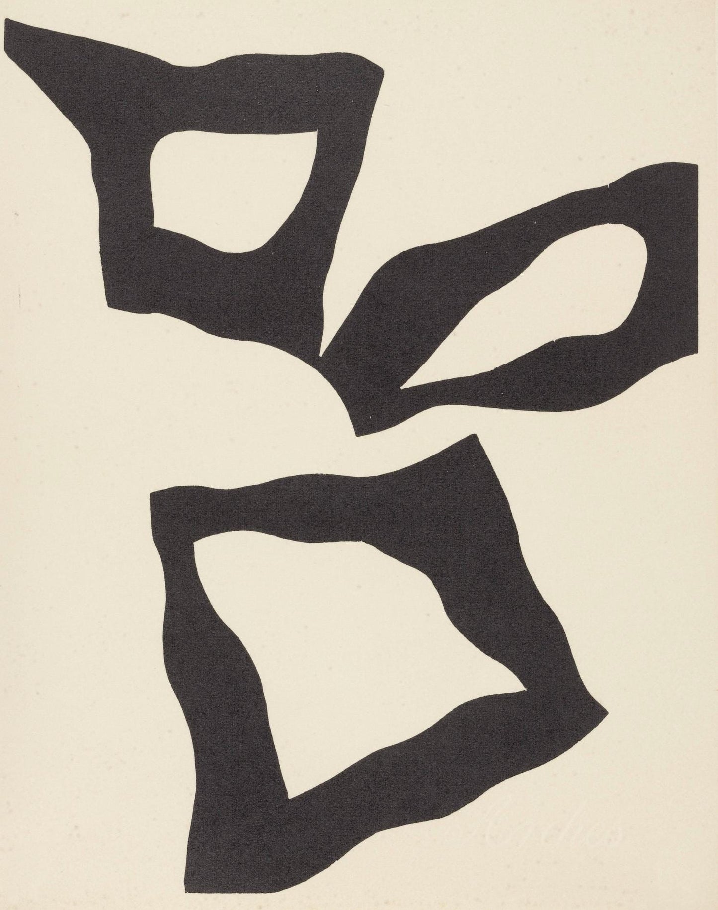 Hans Jean Arp, Composition (Arntz 148-175; Hagenbach A 25; Bolliger 54), Dreams And Projects,