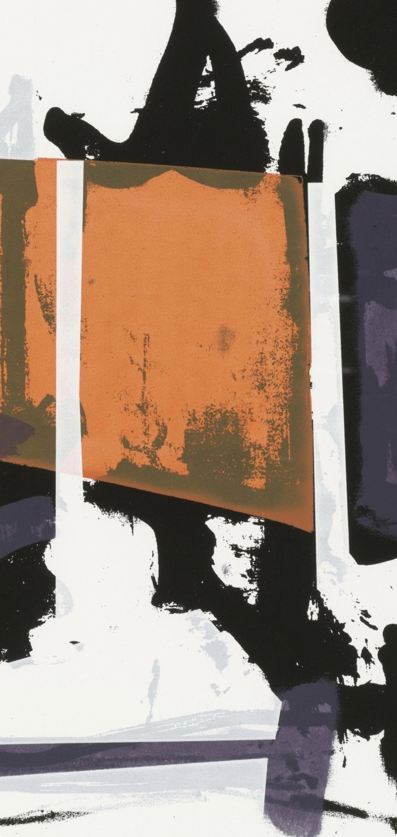 Grace Hartigan, Composition, Salute, Silkscreen