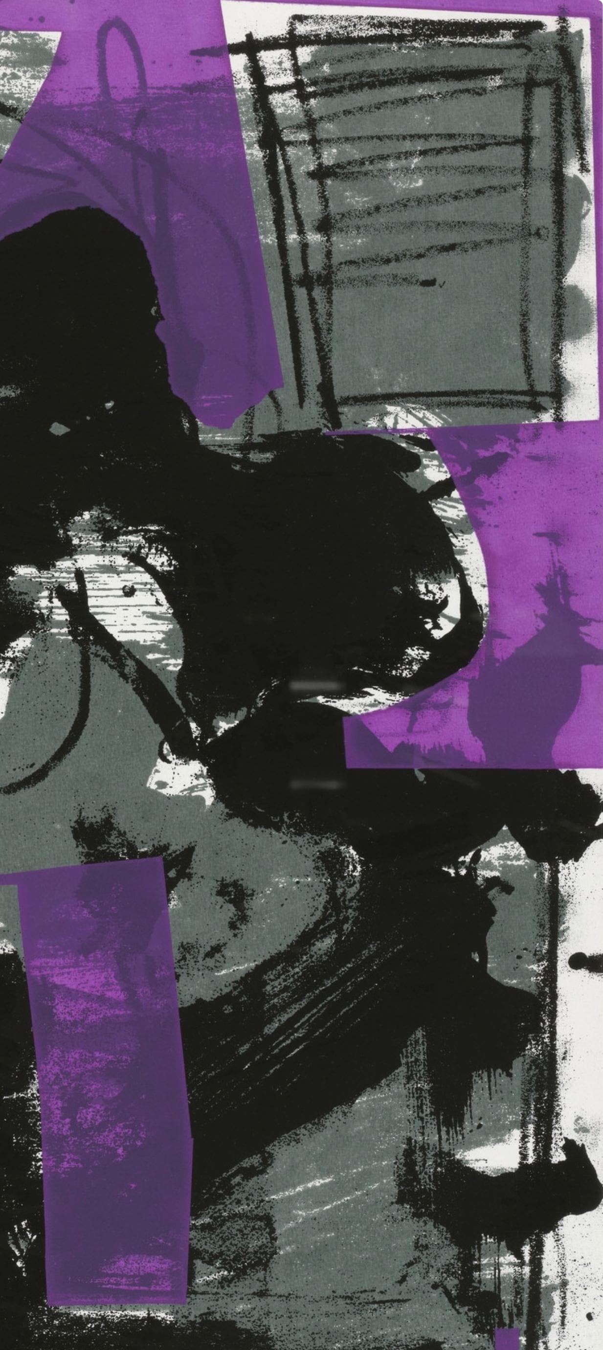 Grace Hartigan, Composition, Salute, Silkscreen