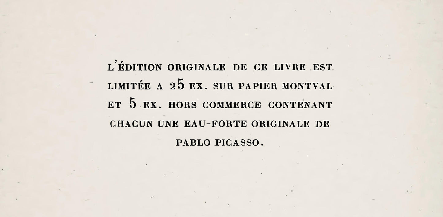 Pablo Picasso, Composition (Cramer 30; Horodisch D14; Bloch 307; Matarasso 28), Lithograph