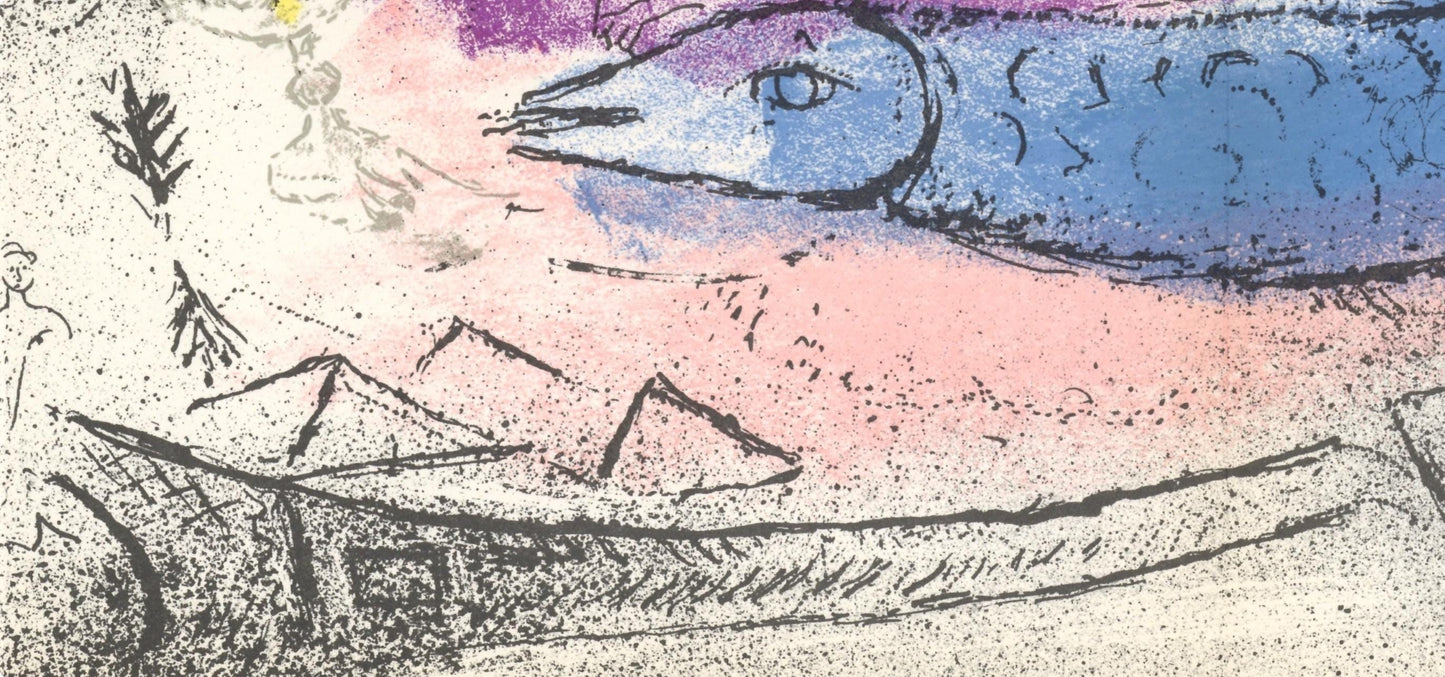 Marc Chagall, Composition (Mourlot 192-207; Cramer 34), Lithograph