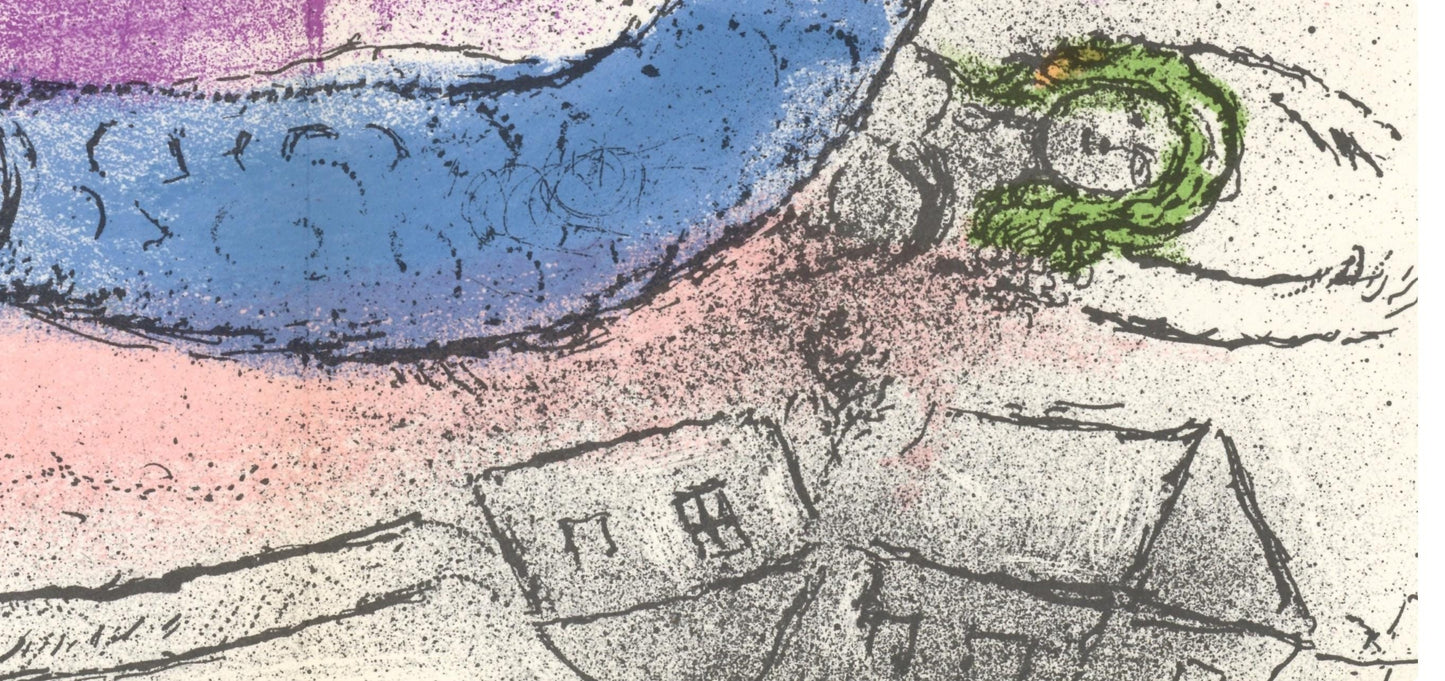 Marc Chagall, Composition (Mourlot 192-207; Cramer 34), Lithograph