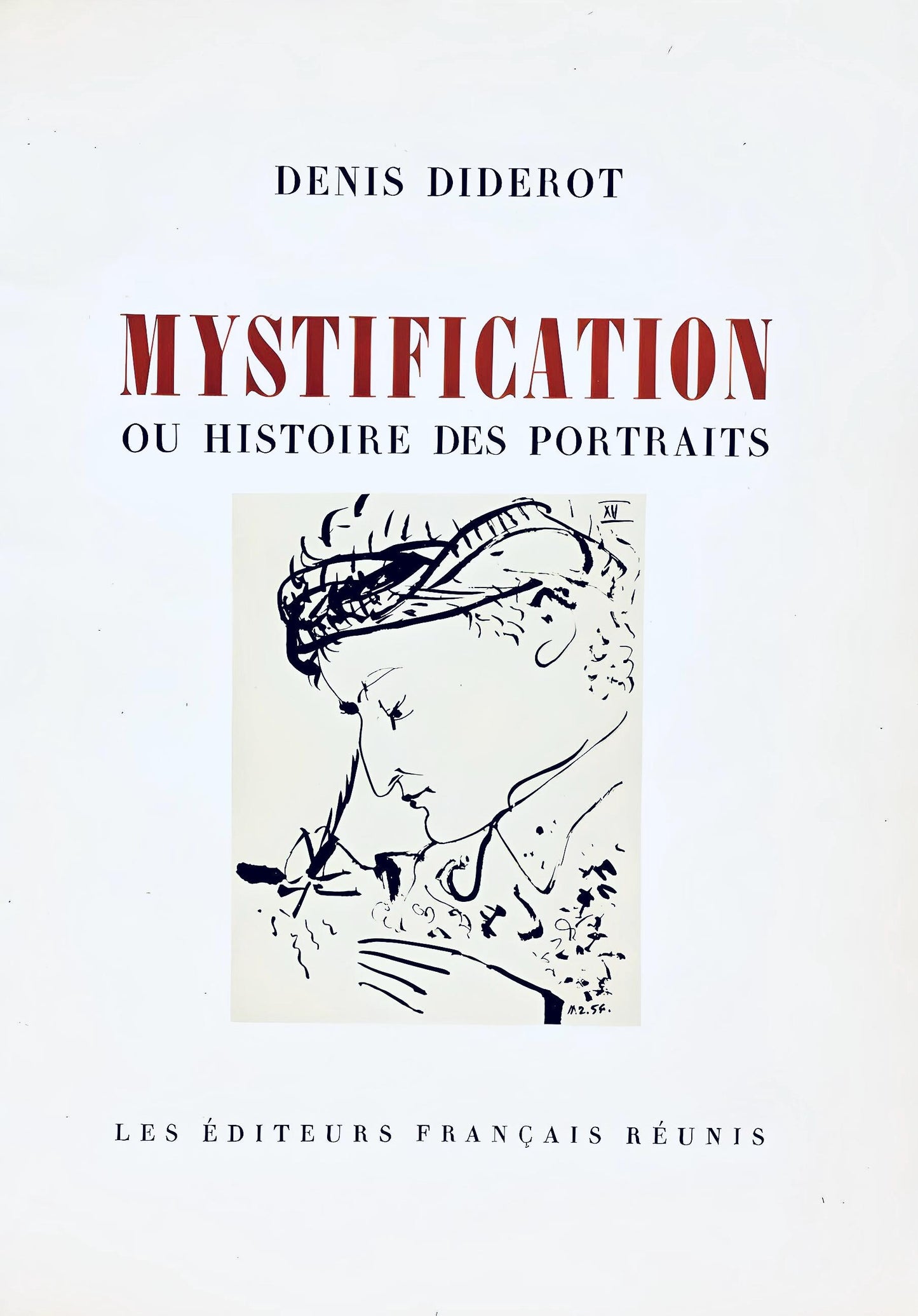 Pablo Picasso, Composition (Horodisch B19), Mystification, Lithograph