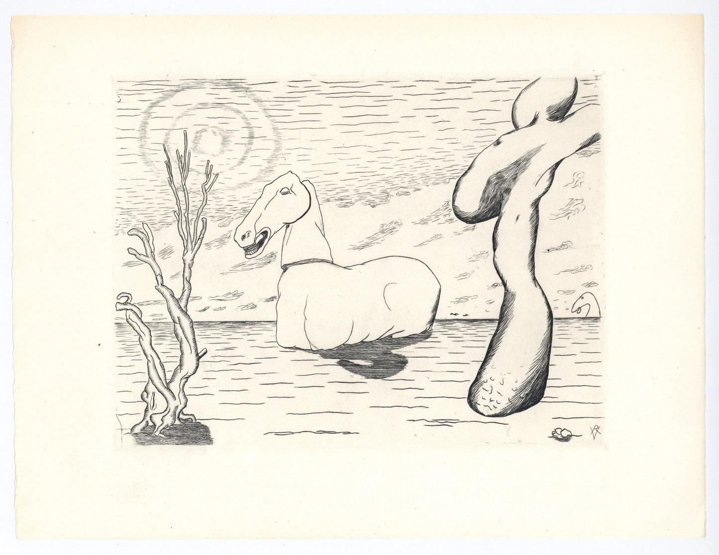 Roger Vieillard, Composition, Alternance, Etching