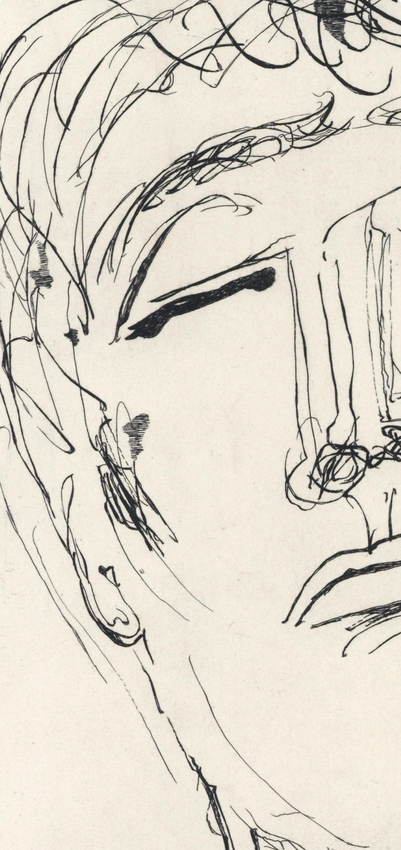 Henri De Waroquier, Composition, Alternance, Etching