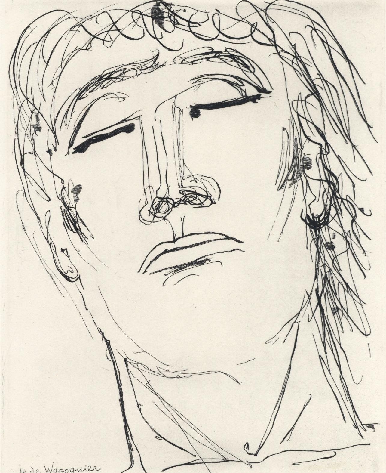Henri De Waroquier, Composition, Alternance, Etching