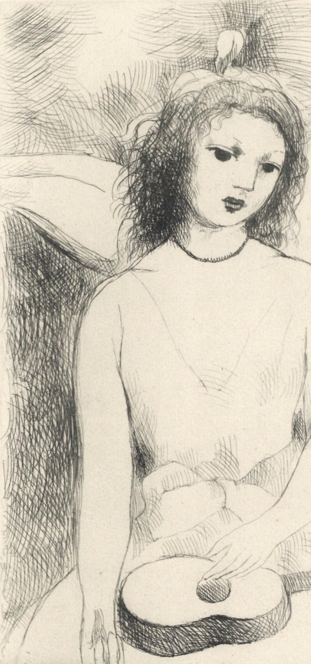 Marie Laurencin, Composition, Alternance, Etching