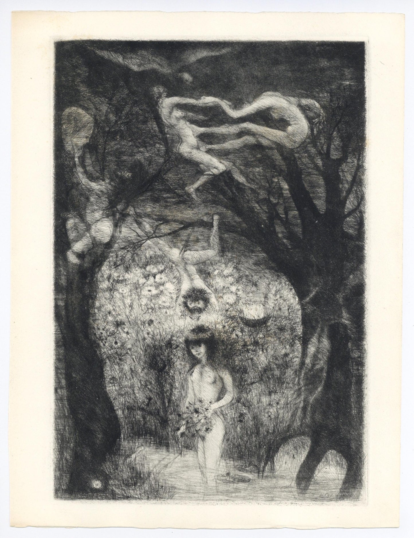 Douard Goerg, Composition, Alternance, Etching