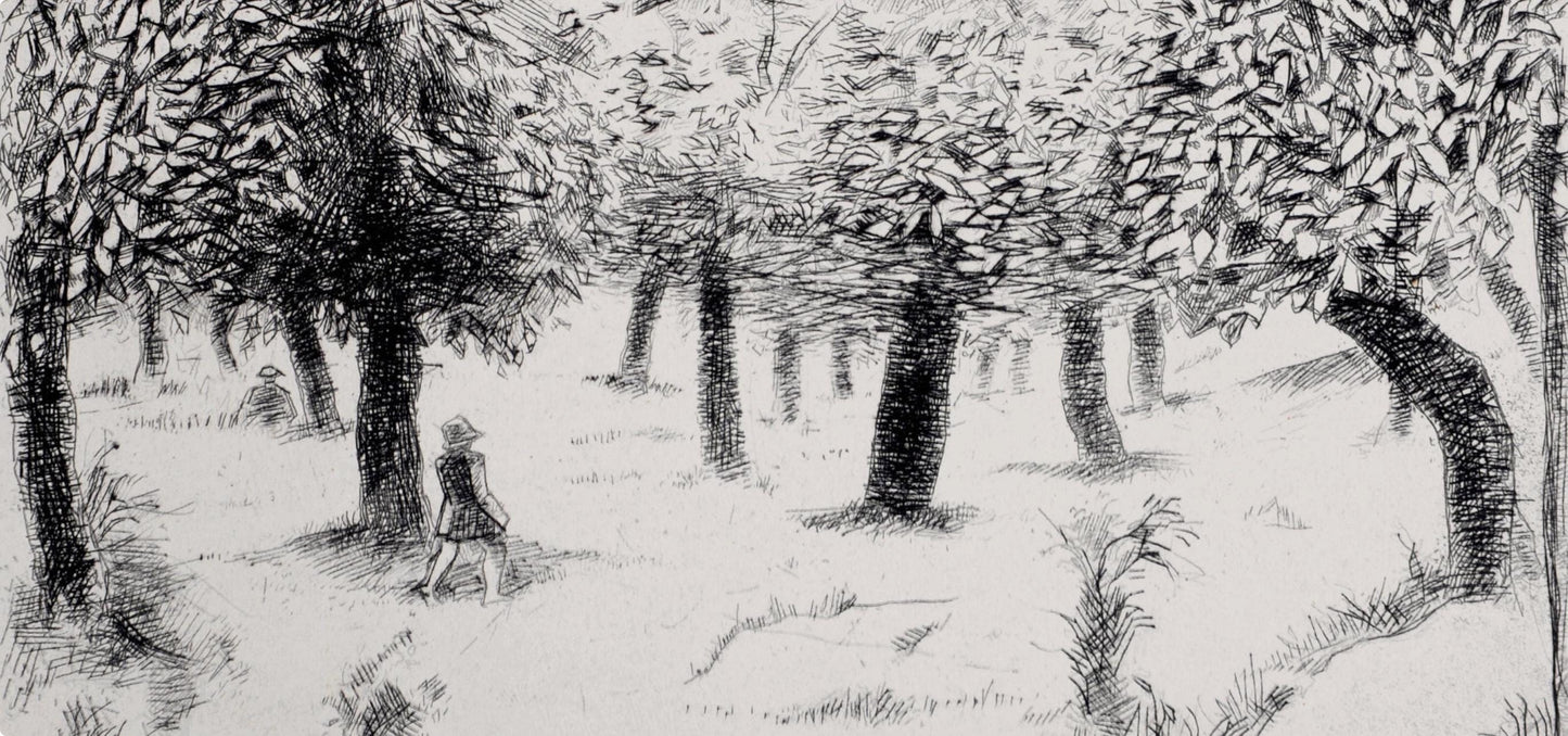 Robert Lotiron, Composition, Alternance, Etching
