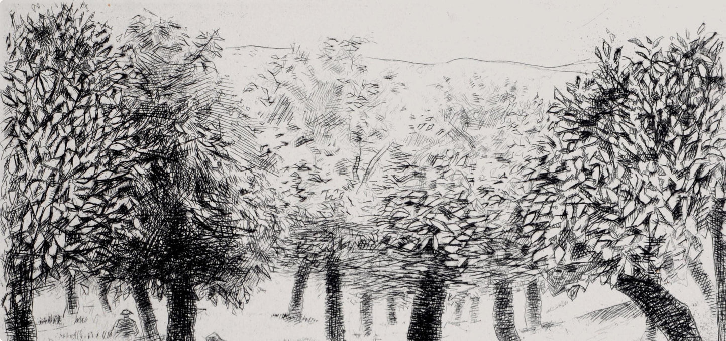 Robert Lotiron, Composition, Alternance, Etching