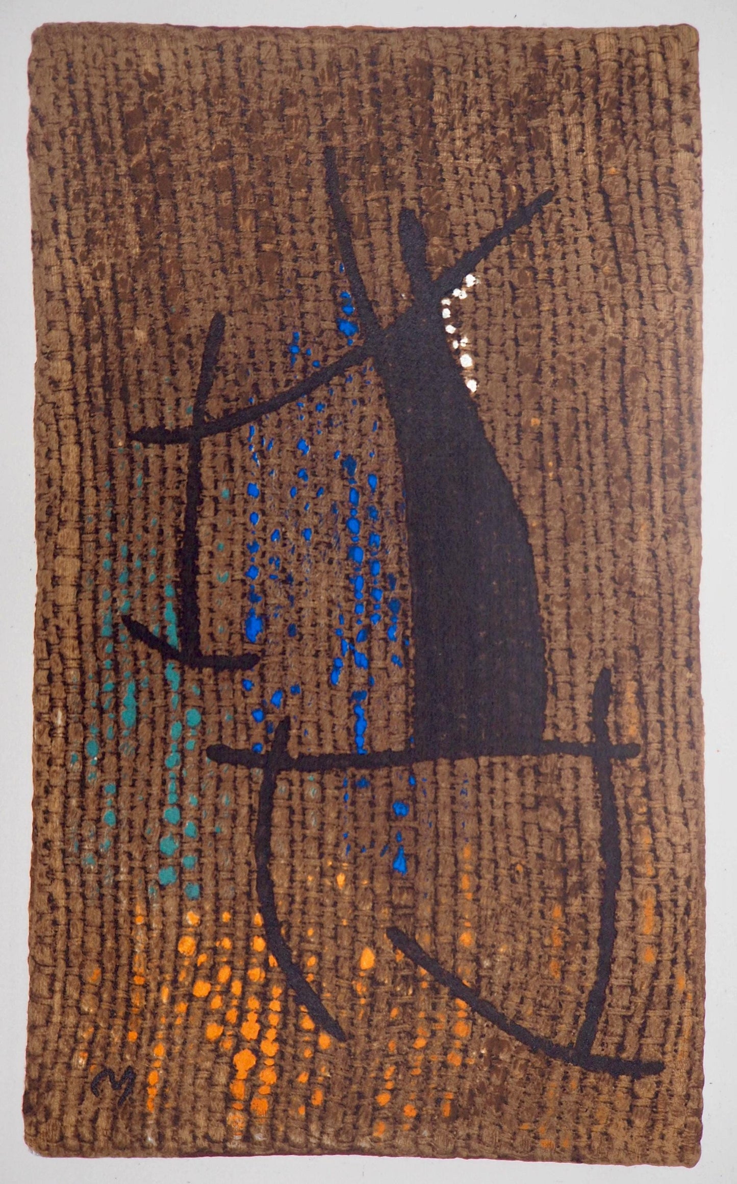 Joan Mir, Composition (Cramer 105), Femmes, Hliogravure